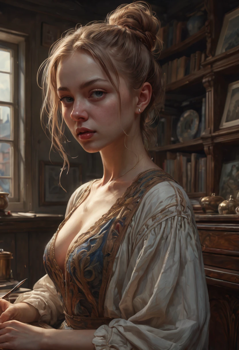 Detailed Illustration, by Artem Demura, best quality, masterpiece, Ultra high detail, 8k