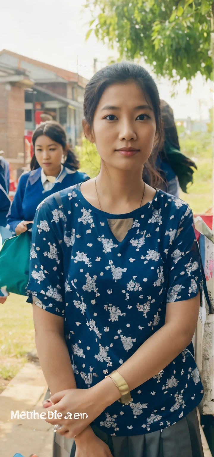 Asian school teacher 