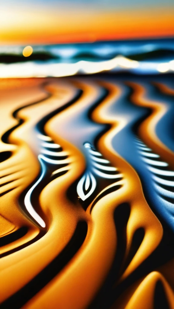Sand beach, close-up