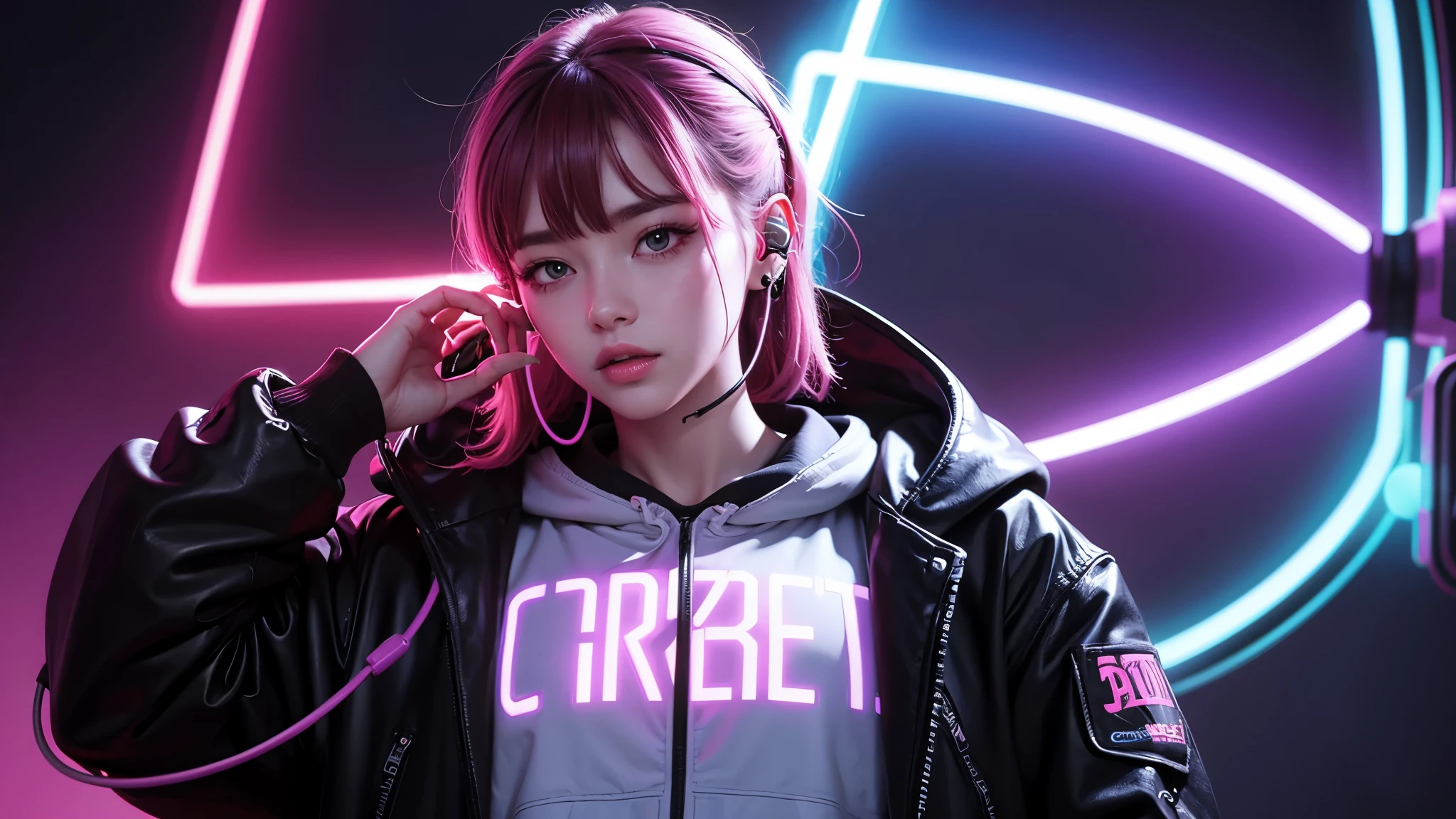 Create a Neon Effect Earphone Logo