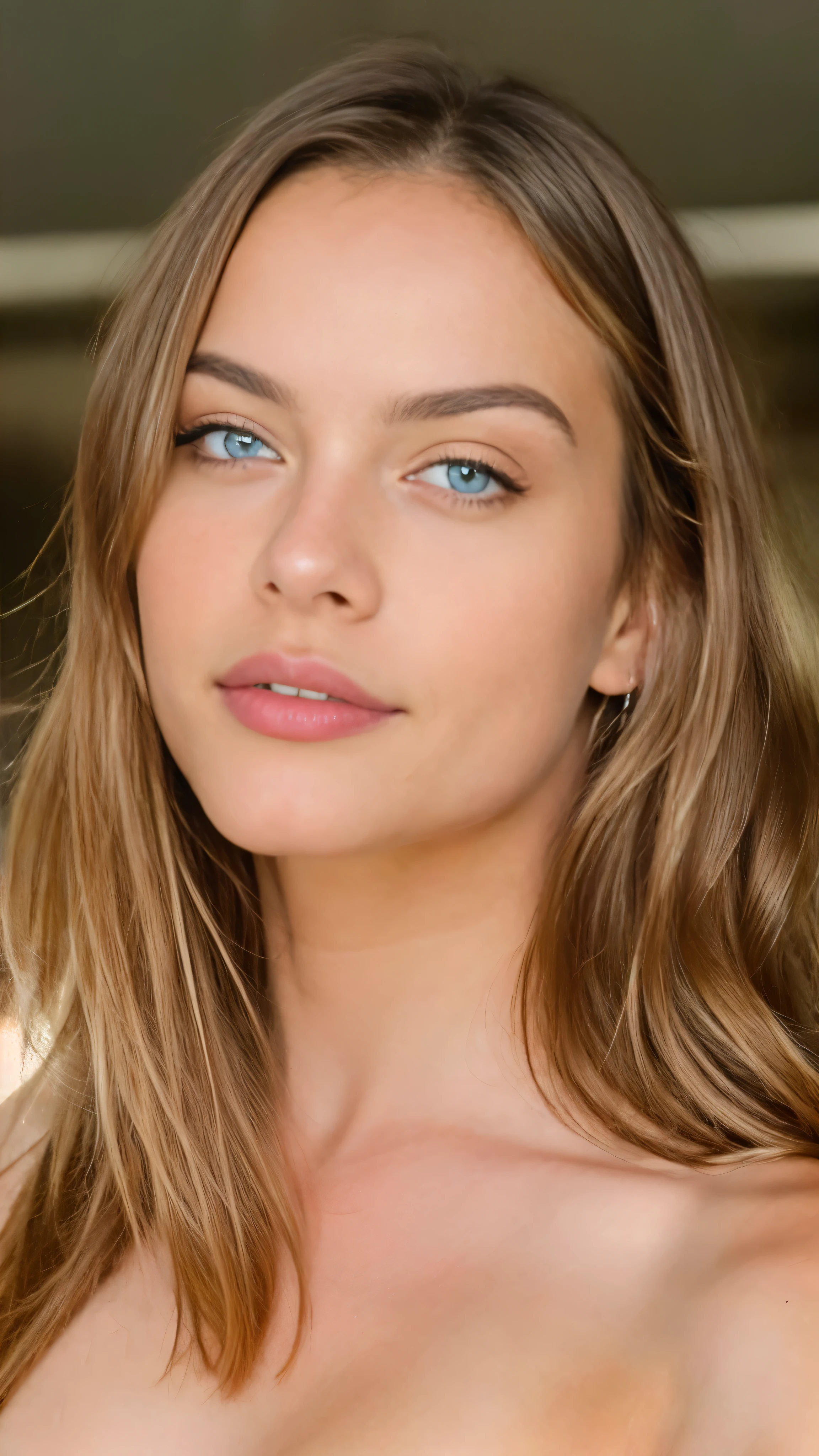 Very beautiful sexy blonde making a selfie, naked , breasts, light blue eyes, highly detailed, 18 years old, slim, innocent face, naturally wavy hair, high resolution, masterpiece, best quality, intricate high detail, highly detailed, sharp focus, detailed skin, realistic skin texture, texture, detailed eyes, professional, 4K, charming smile, shot with Canon, 85mm, slight depth of field, Kodak Color Vision, body in perfect shape, extremely detailed, photographer_\( ultra\), photographerrealistic, Realstic, Postprocessing, maximum details, roughness, real life, ultrarealistic, photorealism, photography, 8K UHD, photography