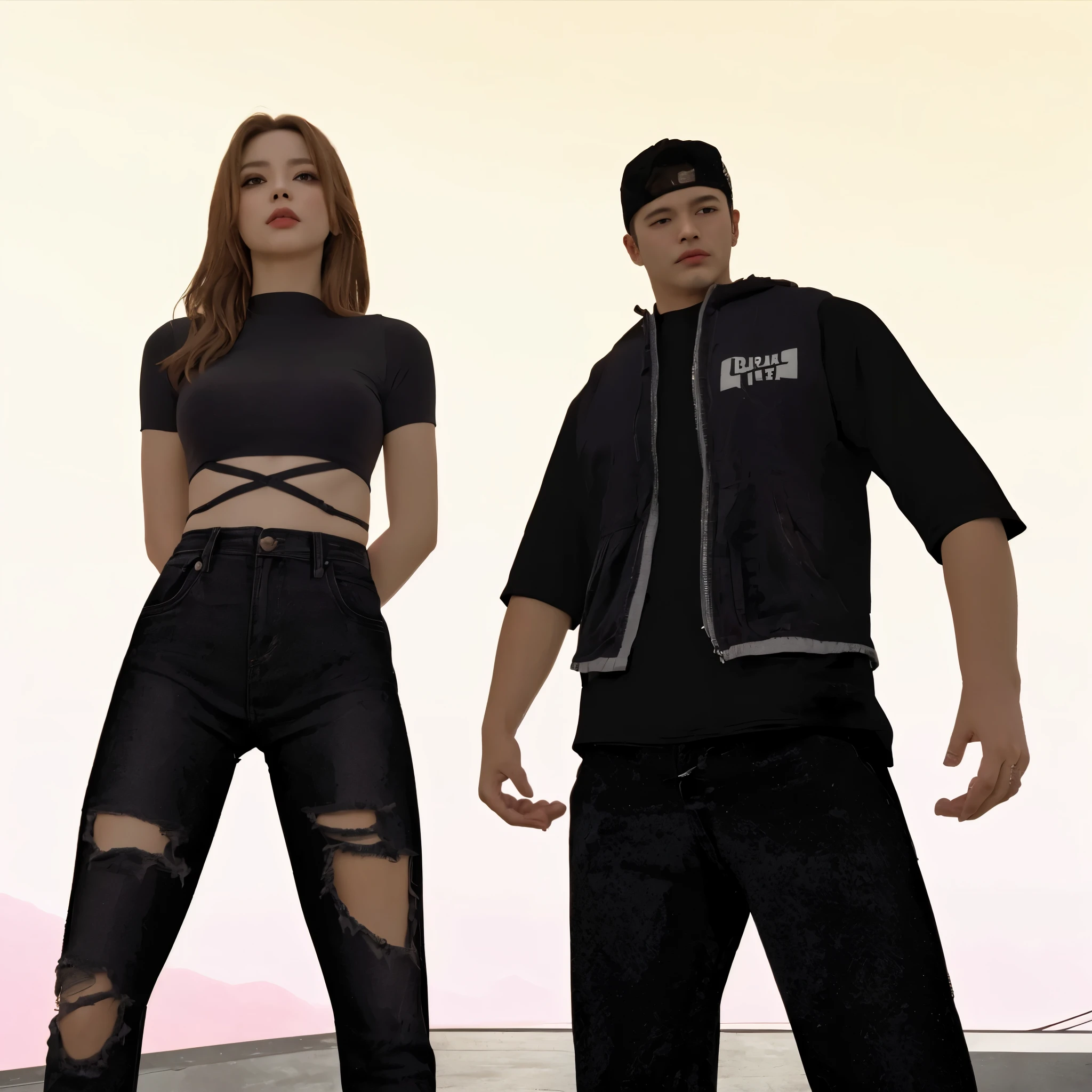 couples of United States person, like a real person, make everything more real, cinematic, HD detailed, more realistic, 8k