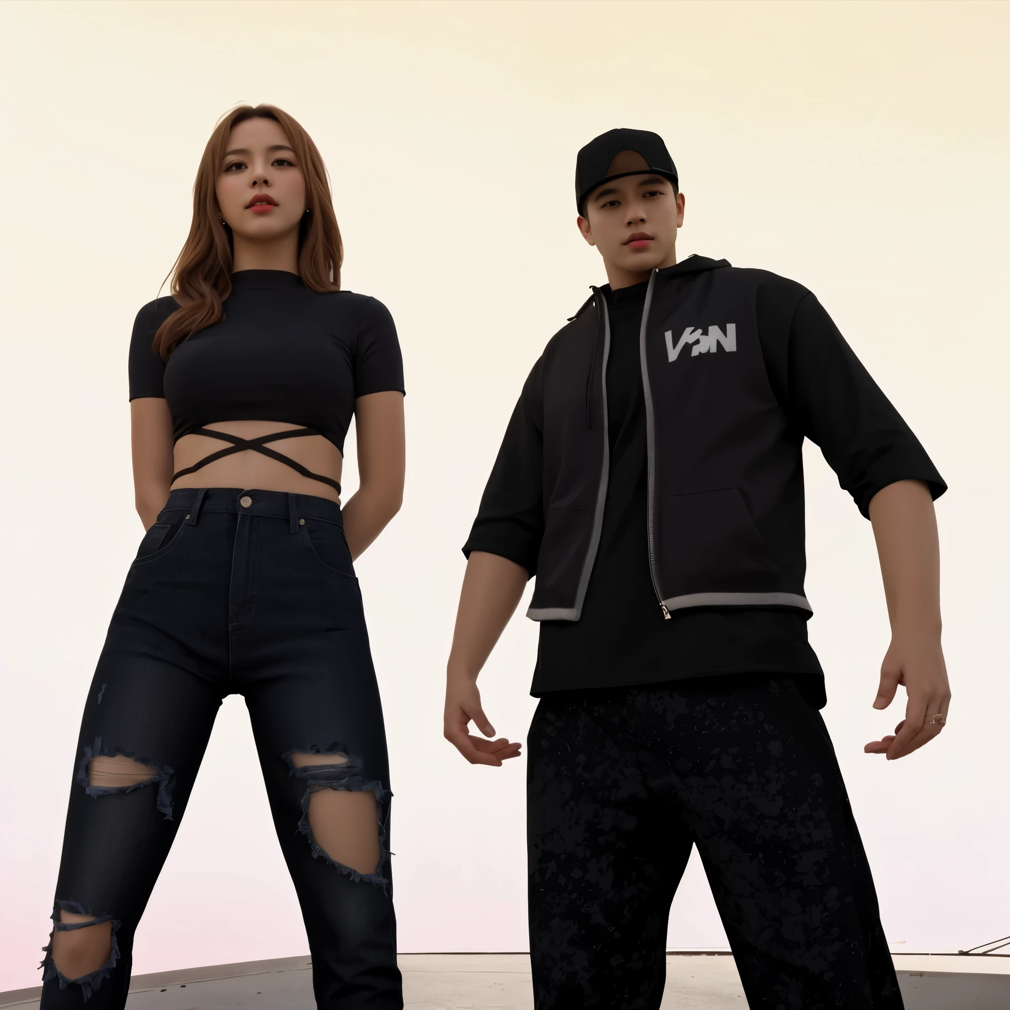 couples of United States person, like a real person, make everything more real, cinematic, HD detailed, more realistic, 8k