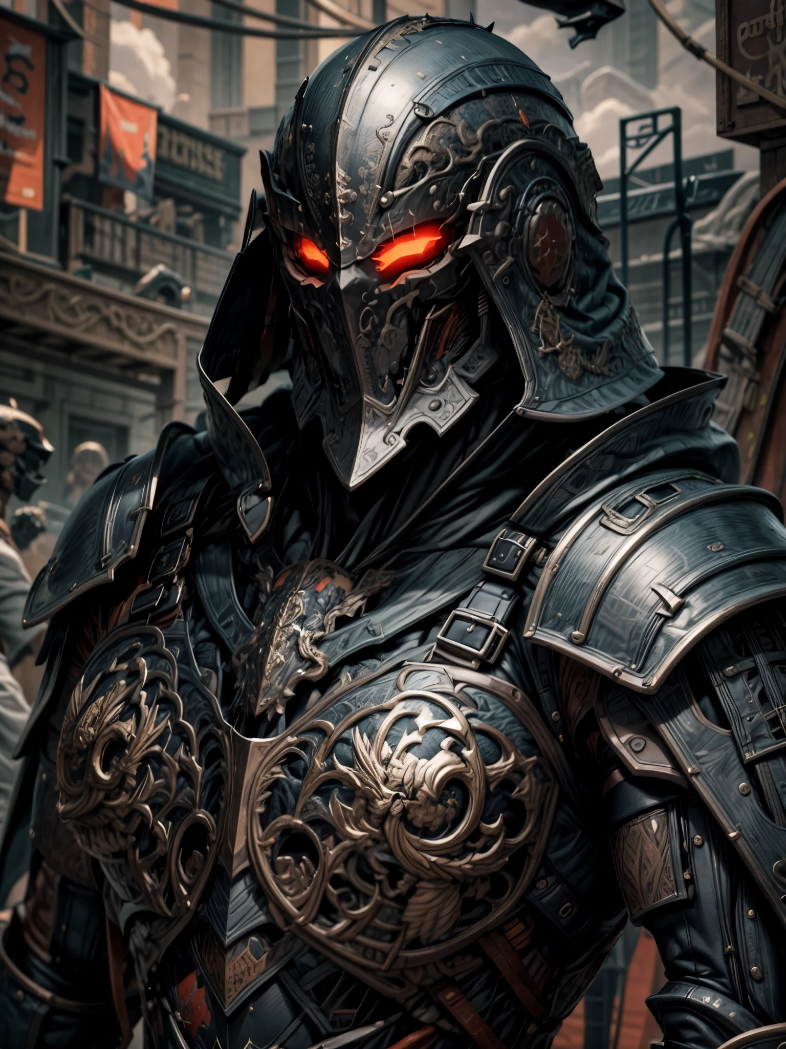 (((epic and visually stunning complex digital anime masterpiece:1.6, elegant decorated military cyborg, ((handsome male:1.3)) soldier:1.3, sharp angular masculine face:1.4, mid 30’s:1.4))), (((heavily muscled masculine chest, chiseled abs, heavily toned, slim yet muscular))):1.3, (((complex tactical scifi mecha helmet:1.5, mechanical helmet:1.3, scifi tactical visor:1.4))), (((scifi tactical double breasted trench coat:1.5, sleek exoskeleton:1.3))), (((form fitted armor plating:1.3, super sleek sensually revealing under suit:1.5, waist and thighs exposed:1.5)), ((flamboyant feminine essence:1.4, heavy mechanical gothic aesthetic:1.4)), ((androgynous body build)), (((toned yet heavily muscled gorgeous femboy physique:1.4, gorgeous perfectly defined muscles:1.4, toned sleek mechanical arms and legs:1.4, thick well rounded thighs:1.5, mechanical muscles))), ((((depth of field, cinematic lighting, chromatic aberration, ray tracing, UHD, masterpiece, top of head covered, super detail, high details, high quality, award winning, 8k, highres)))):1.6, (((dieselpunk, decopunk, artificial muscle))):1.6, (((beautifully engraved gothic scifi style design:1.4)))