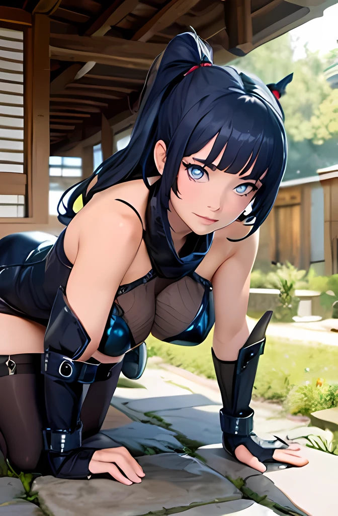 Hinata Hyuga de Naruto, Hinata Sama, kimono noir, Cuir, Reine du Bambou, 1 fille ultra sexy, steampunk, kunoichi, ninja, Shinobi, blue Cheveux, sombre, Cheveux, est une none sexy, prétresse sexy, succube, rituel, Konoha, temple japonais, Jardin japonais, une jeune fille assise sur un banc dans le temple les jambes écartées, elle t'attend,orgasme, humide, mouillé, sueur, lumière tamisée, tout le corps, Points de vue, elle veut vous parler alors que vous travailler, mini jupe fendue, photo de charme, scène porno, peau noir, métisse, sombre-skinned girl, cheveux plats, Yeux verts, yeux bleus, vêtements en laine, bas, Bas cubains, bas résilles, bottes, talons hauts, talons hauts, sex rapporchée, weet chatte, chatte, vulve à l'air, position sexy, Putain, Vue POV, vue rapproché, cuir, corset, détails élevés, Réalisme social, steampunk, animé, art gothique, hyperréalisme, animé style, Vérisme, tracé laser, chef-d&#39;œuvre, réalisme photographique, Anatomiquement correct, Super détail, Haute qualité, primé, meilleure qualité, haute résolution, 4k, détails élevés, peau texturée, Super détail, précis, rétine, UHD, 8K, 4k,