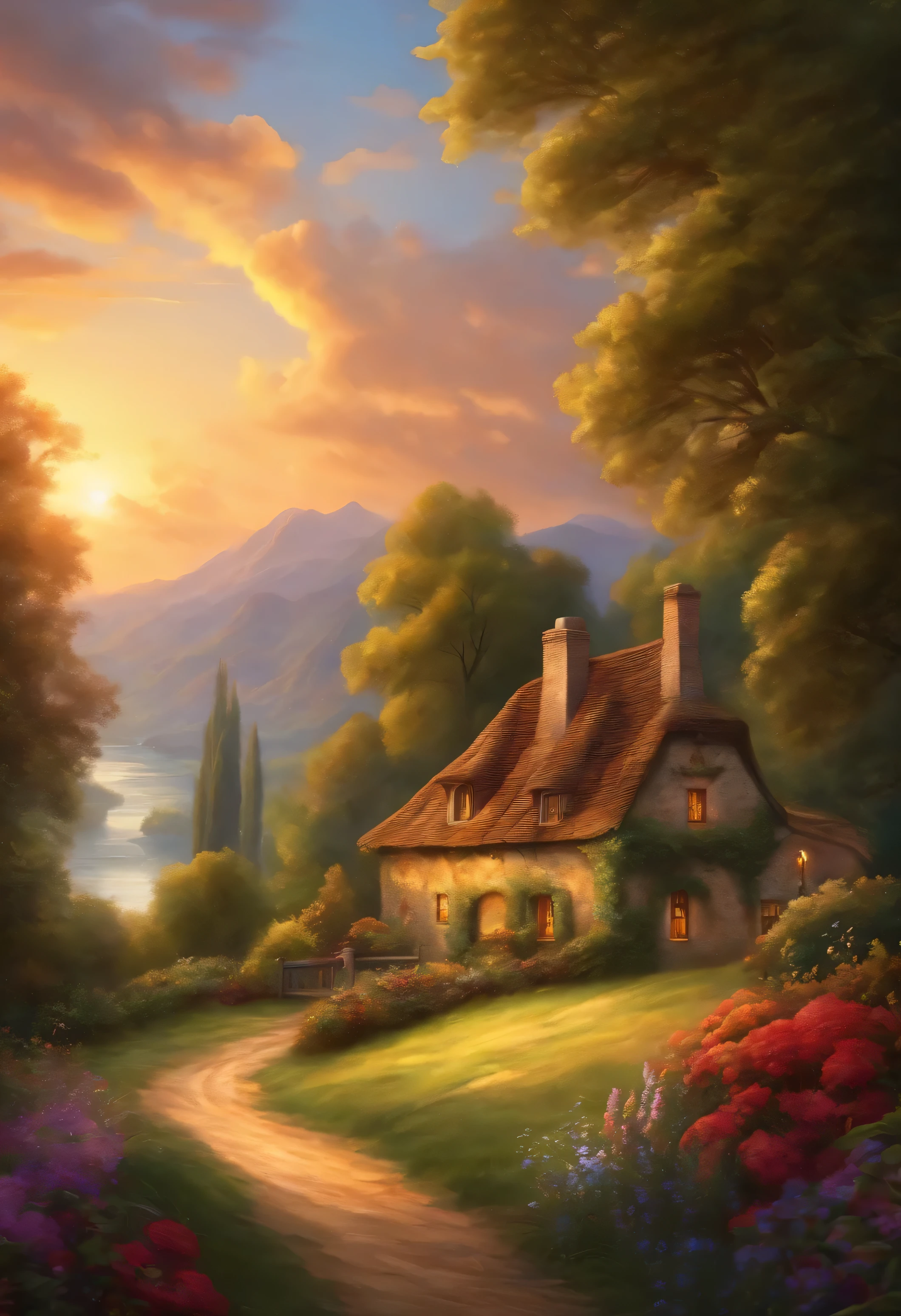 Abbildung Ihres Namens, 8k picture quality, beautiful landscape background, Hut, Renaissance paintings