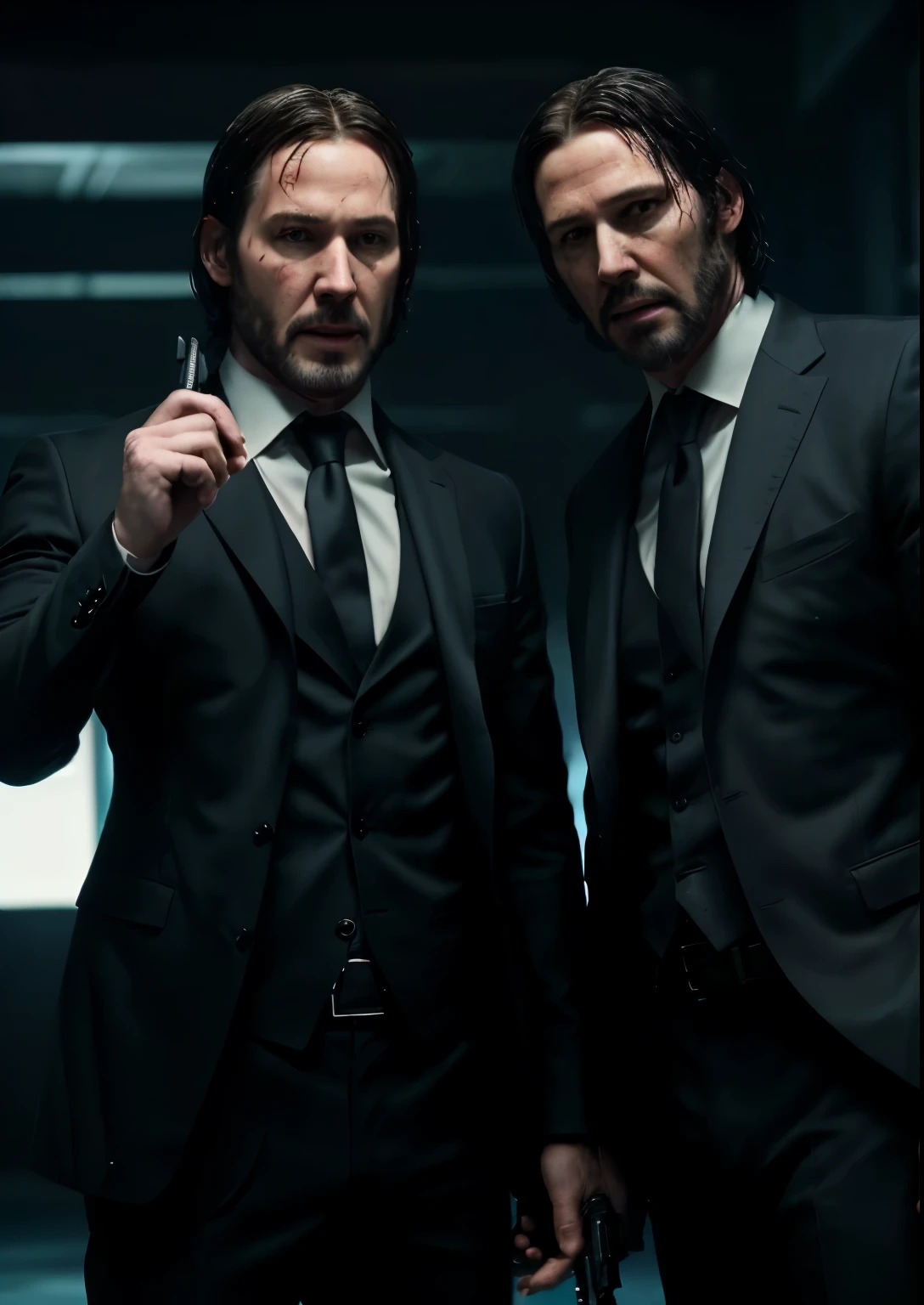 Two man shoot to John wick