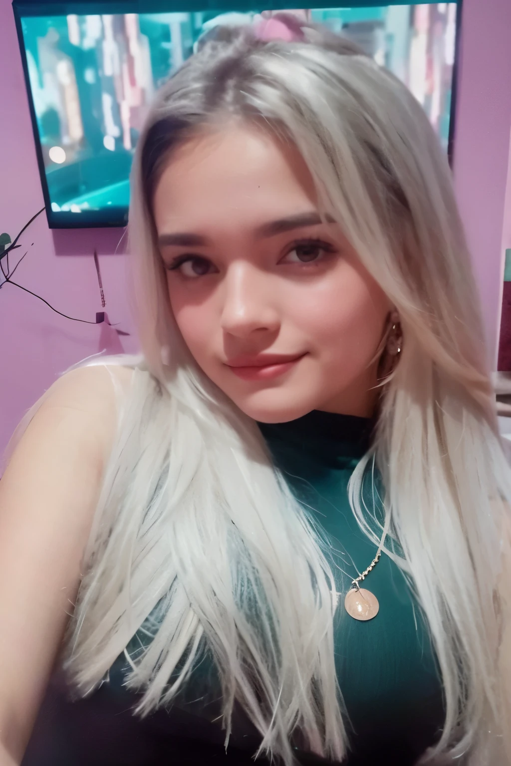 Mujer ruba desnuda con hermosa vagina rosada y depilada