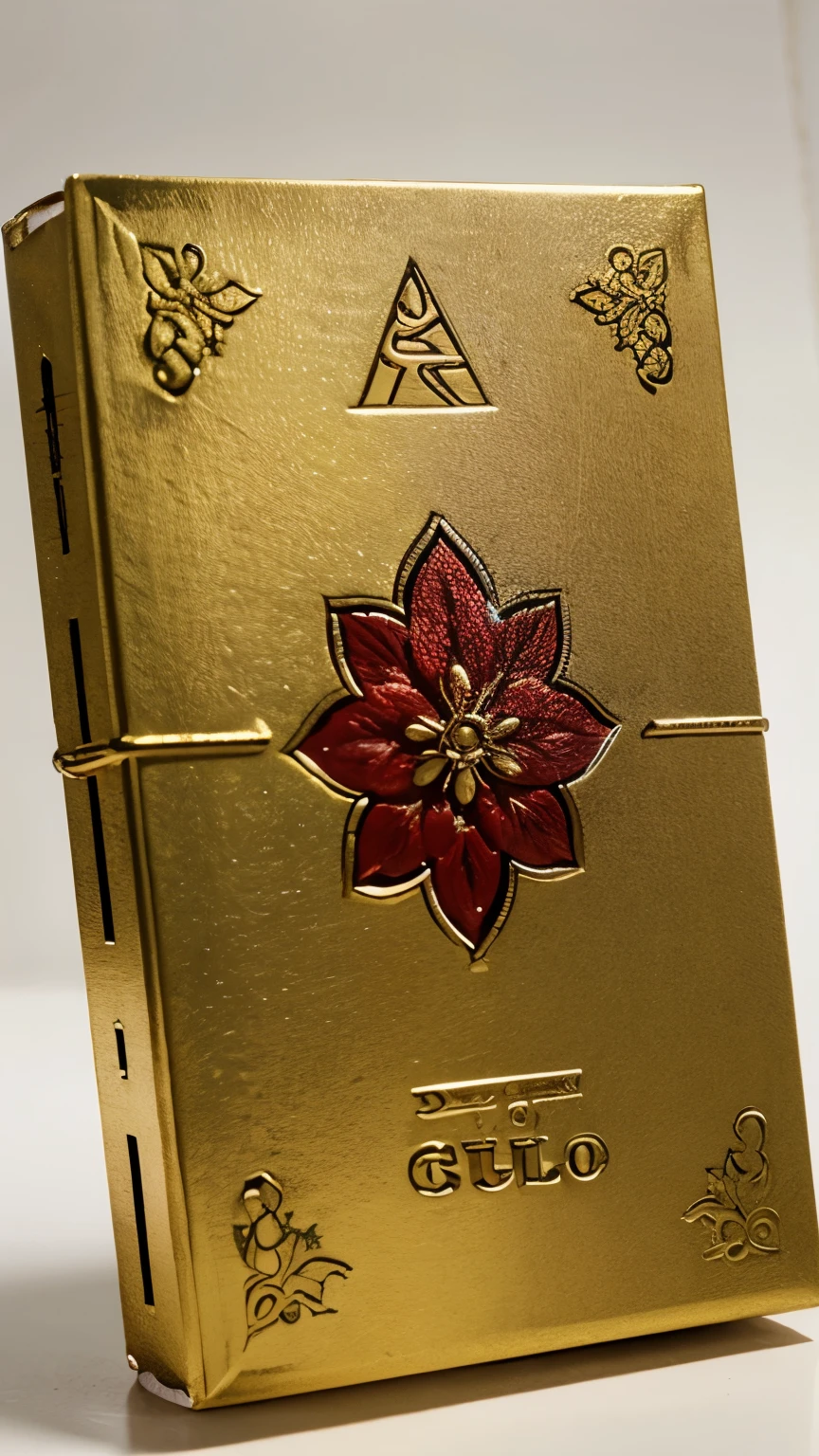 Biblia de ouro suja de sangue