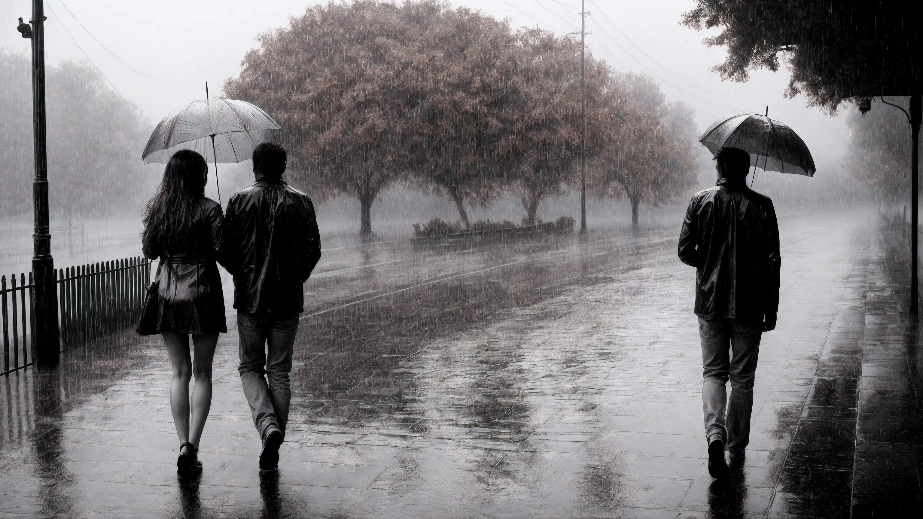I'm only happy when it rains
I'm only happy when it's complicated
And though I know you can't appreciate it
I'm only happy when it rains
You know I love it when the news is bad
And why it feels so good to feel so sad
I'm only happy when it rains