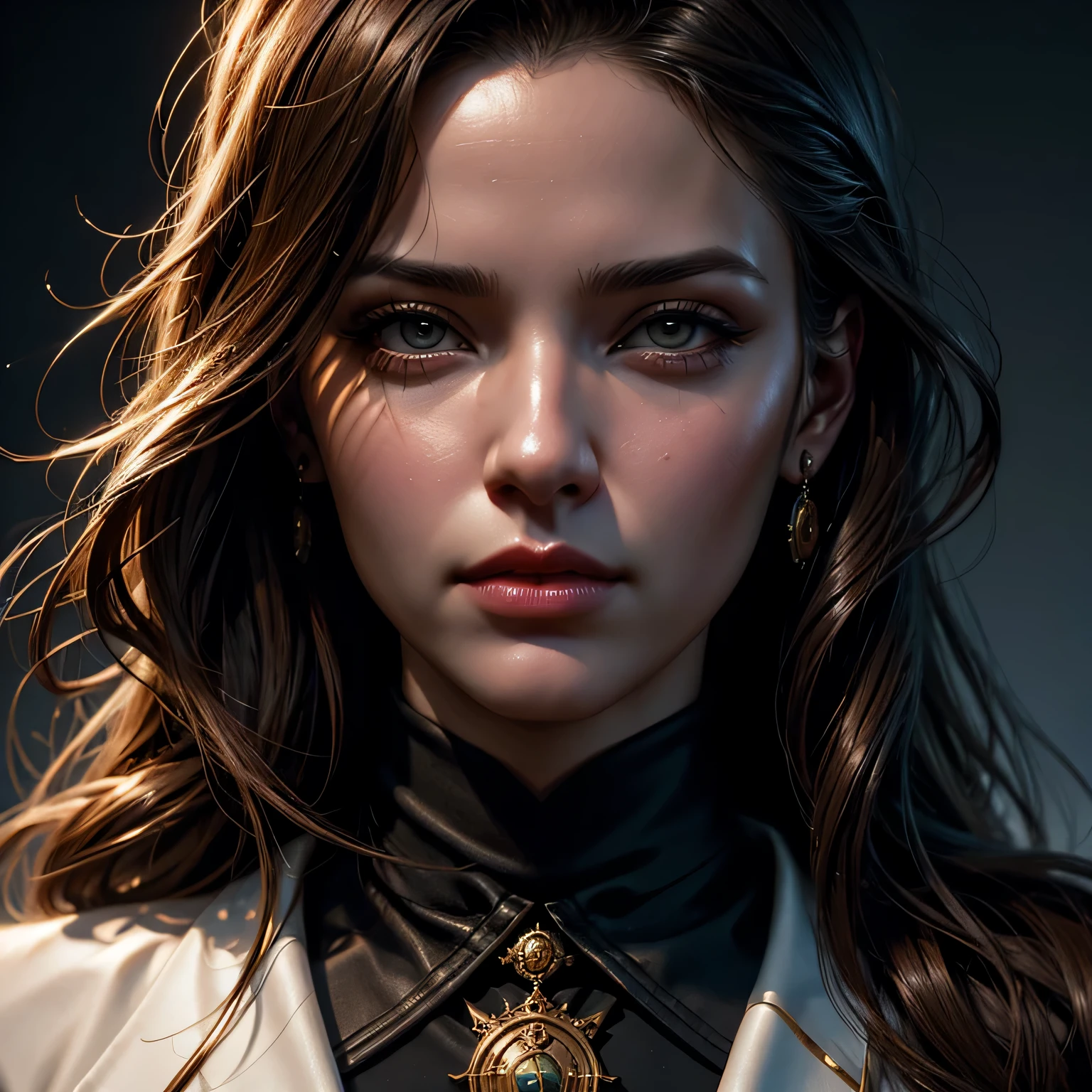 portrait of a mafia boss, close up, highly detailed, digital painting, ArtStation, concept art, smooth, sharp focus, Illustration by Wlop, Charlie Bowater et Alexandra Fomina, solid circle eyes, masterpiece, 4K, award winning