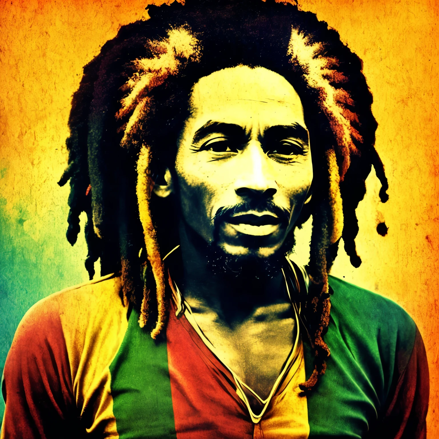 Bob marley, cores reggae, rastafari