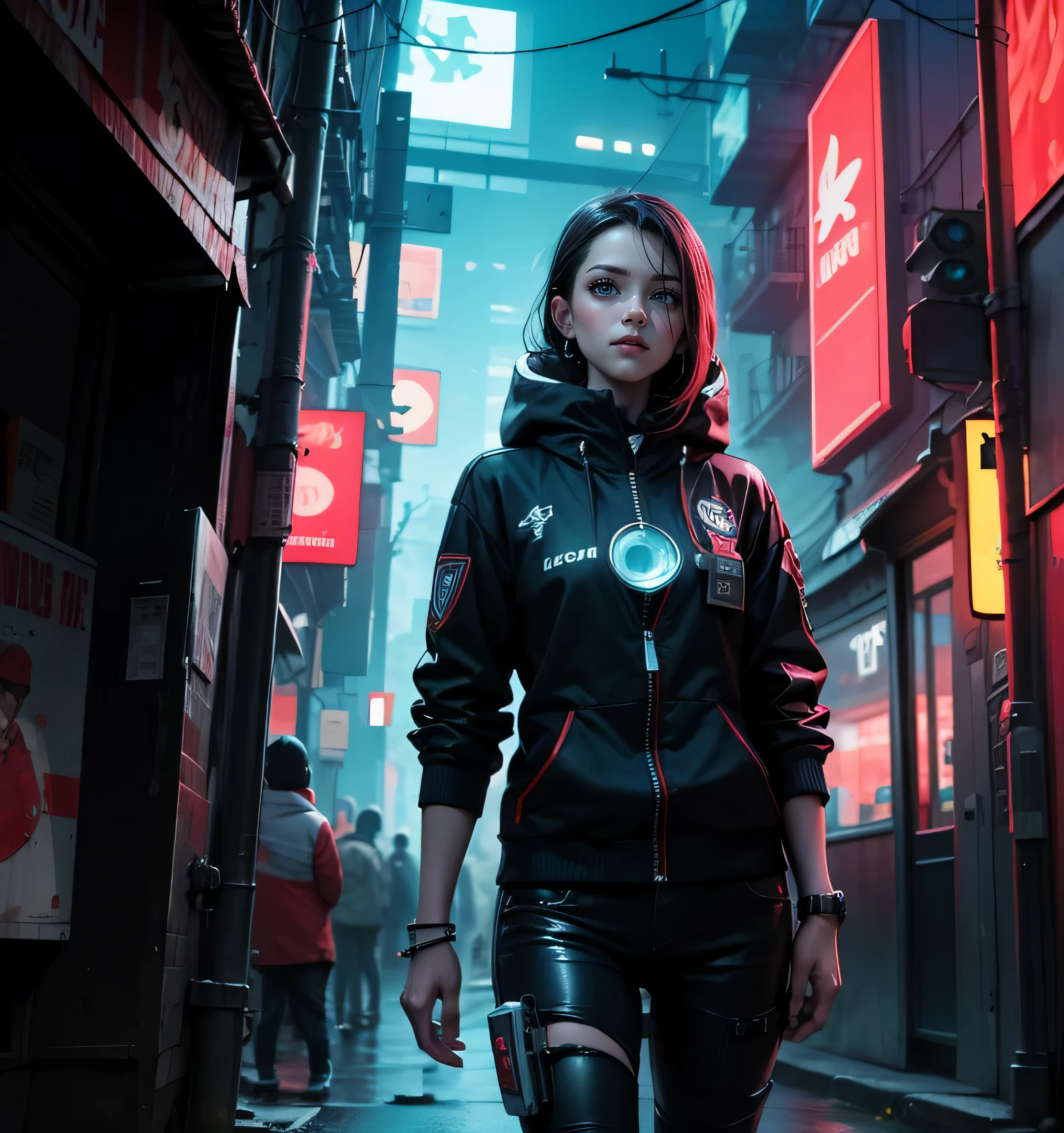 imagem incrivel estilo cyberpunk