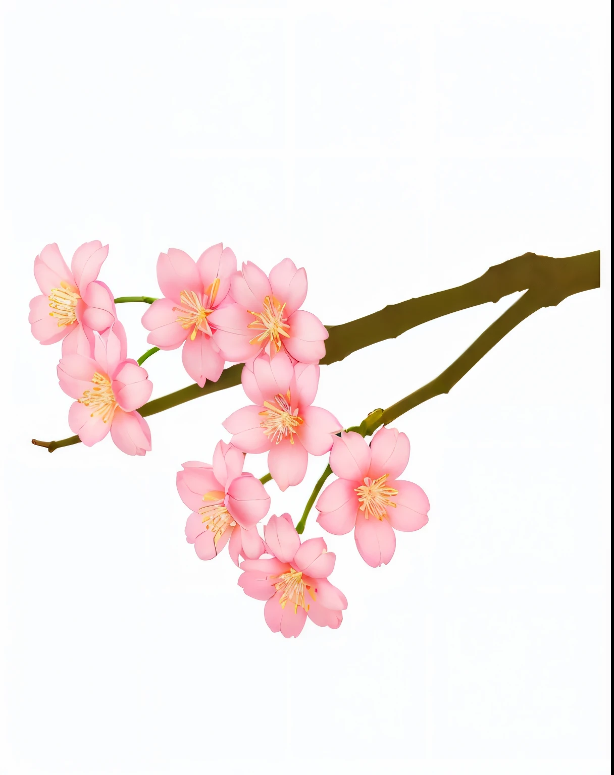 there is a branch of a cherry tree with pink flowers, sakura flower, sakura bloomimg, sakura blooming on background, sakura flowers, blossom sakura, cherry blossom, flowing sakura-colored silk, cherry blossoms, flowing sakura silk, cherry blossoms in the wind, plum blossom, japanese related with flowers, sakura, sakura tree in background, cherry blossom background