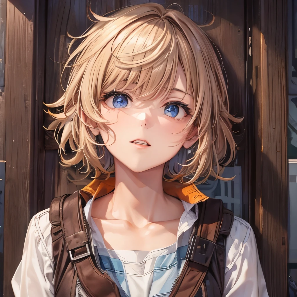 male,short hair