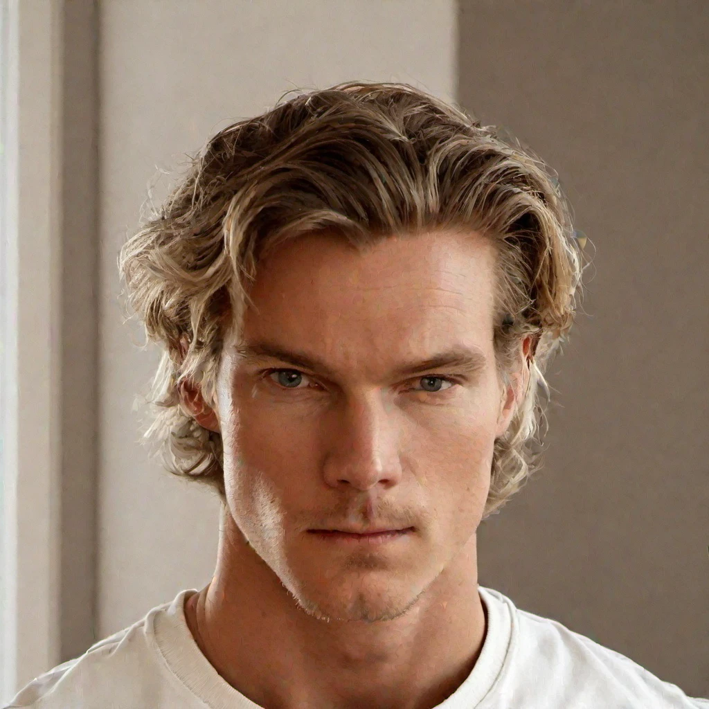(masterpiece, best quality:1.2), 1man, handsome model, from the Nordics, sexy model, fitness body, brown wavy short hair, Nordic, tall, wide shoulders