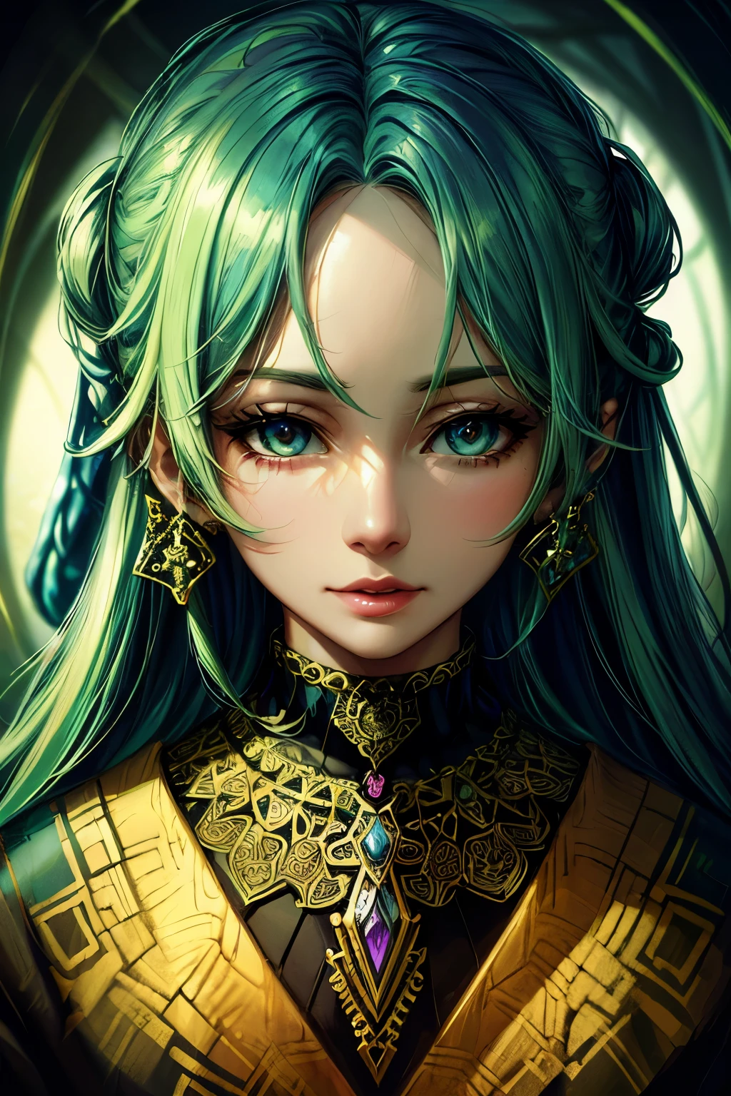 (an extremely psychedelic portrait of a healer,detailed, intricate, elegant, agile, highly detailed,digital painting:1.1,art station,concept art,smooth:1.1,sharp focus,illustration,surreal),(LSD:1.1),face