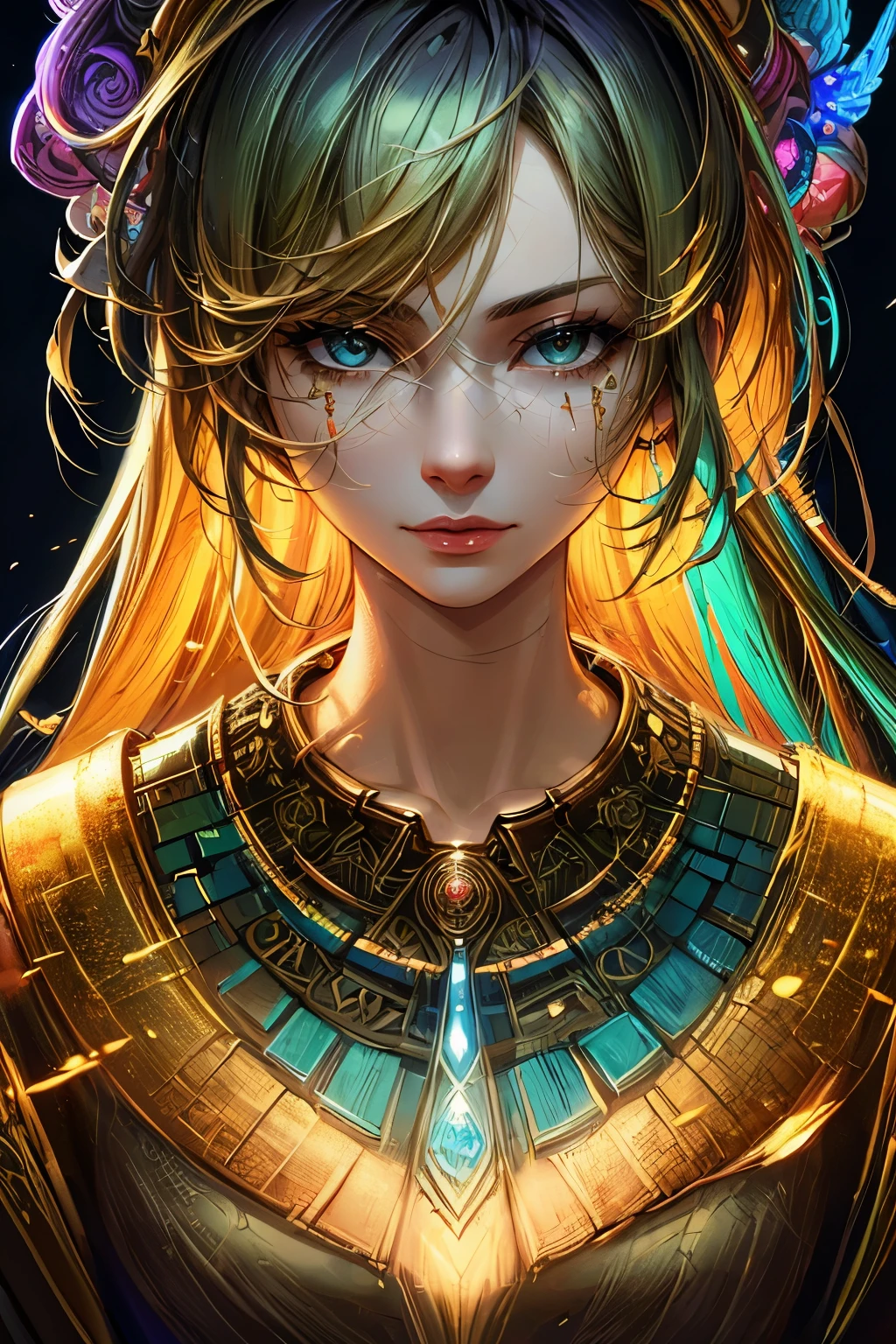 (an extremely psychedelic portrait of a healer,detailed, intricate, elegant, agile, highly detailed,digital painting:1.1,art station,concept art,smooth:1.1,sharp focus,illustration,surreal),(LSD:1.1),face