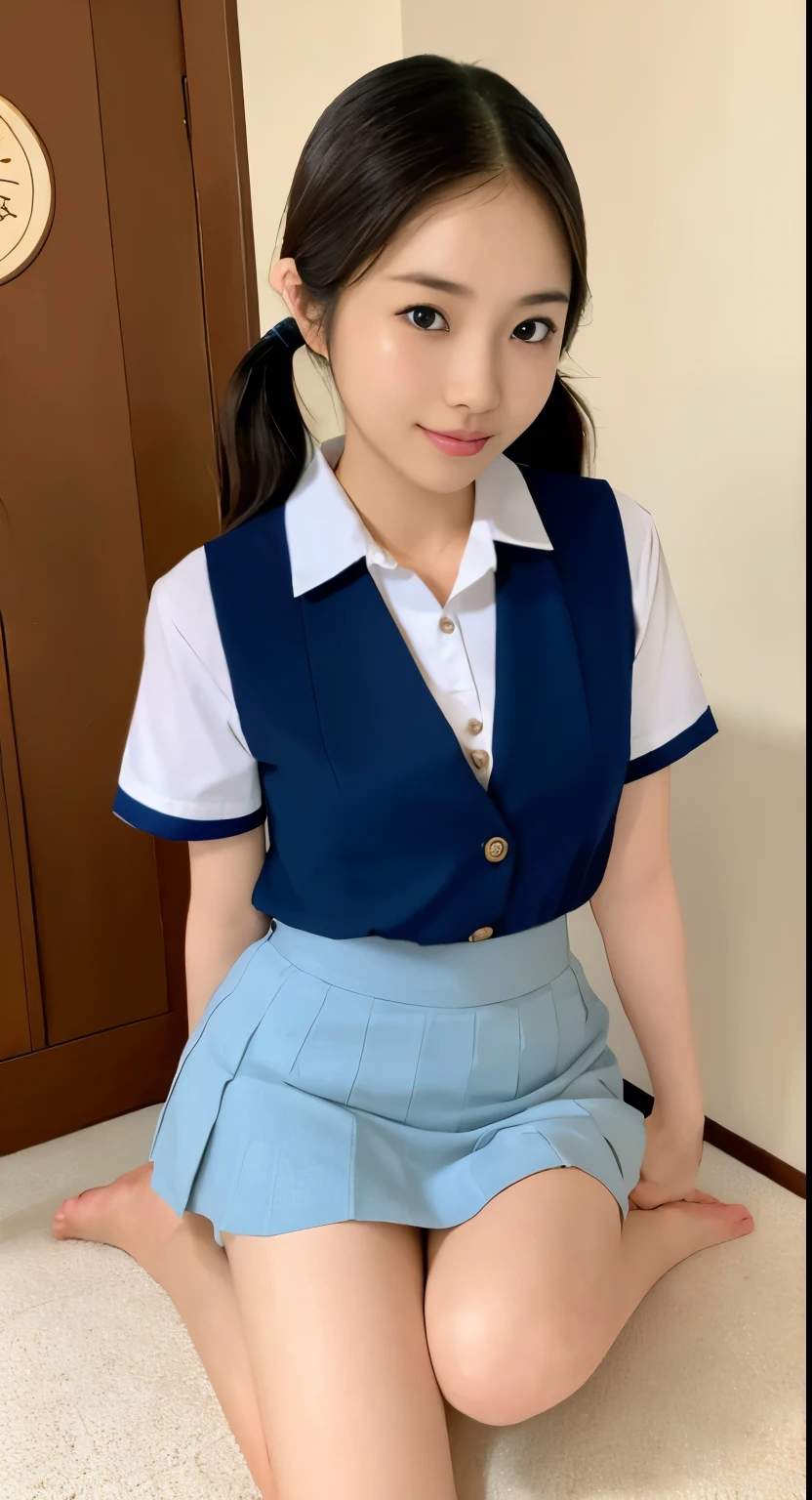 Close up portrait of Japan woman in short skirt, japanese goddess, sexy girl, japanese model,twin tails、 beautiful asian girl, japanese girl, japanese girl, My chest is about to burst, Man Japan Woman, Phenomenal cuteness、Her thighs are open and her white panties are visible.、raised pubic bone、Phenomenally cute schoolgirl、japanese girl uniform、Wearing Japanese school uniform、japanese school uniform、surreal 、dressed like a high school girl、surreal 、wearing a uniform、real high school girl、girl in uniform、wearing a uniform、 Pause、Full body Esbian、nice skin、glowing skin、nice thighs、Shining thighs、shining legs、barefoot , Japanese high school 、Idol、Korean Idol、please invite me inside、inviting eyesClose up portrait of Japan woman in short skirt, japanese goddess, sexy girl, japanese model,twin tails、 beautiful asian girl, japanese girl, japanese girl, My chest is about to burst, Man Japan Woman, Phenomenal cuteness、Her thighs are open and her white panties are visible.、raised pubic bone、Phenomenally cute 、japanese girl uniform、Wearing Japanese school uniform、japanese school uniform、surreal 、dressed like a high school girl、surreal 、wearing a uniform、real high school girl、girl in uniform、wearing a uniform、 Pause、Full body Esbian、nice skin、glowing skin、nice thighs、Shining thighs、shining legs、barefoot , Japanese high school 、Idol、Korean Idol、please invite me inside、inviting eyes