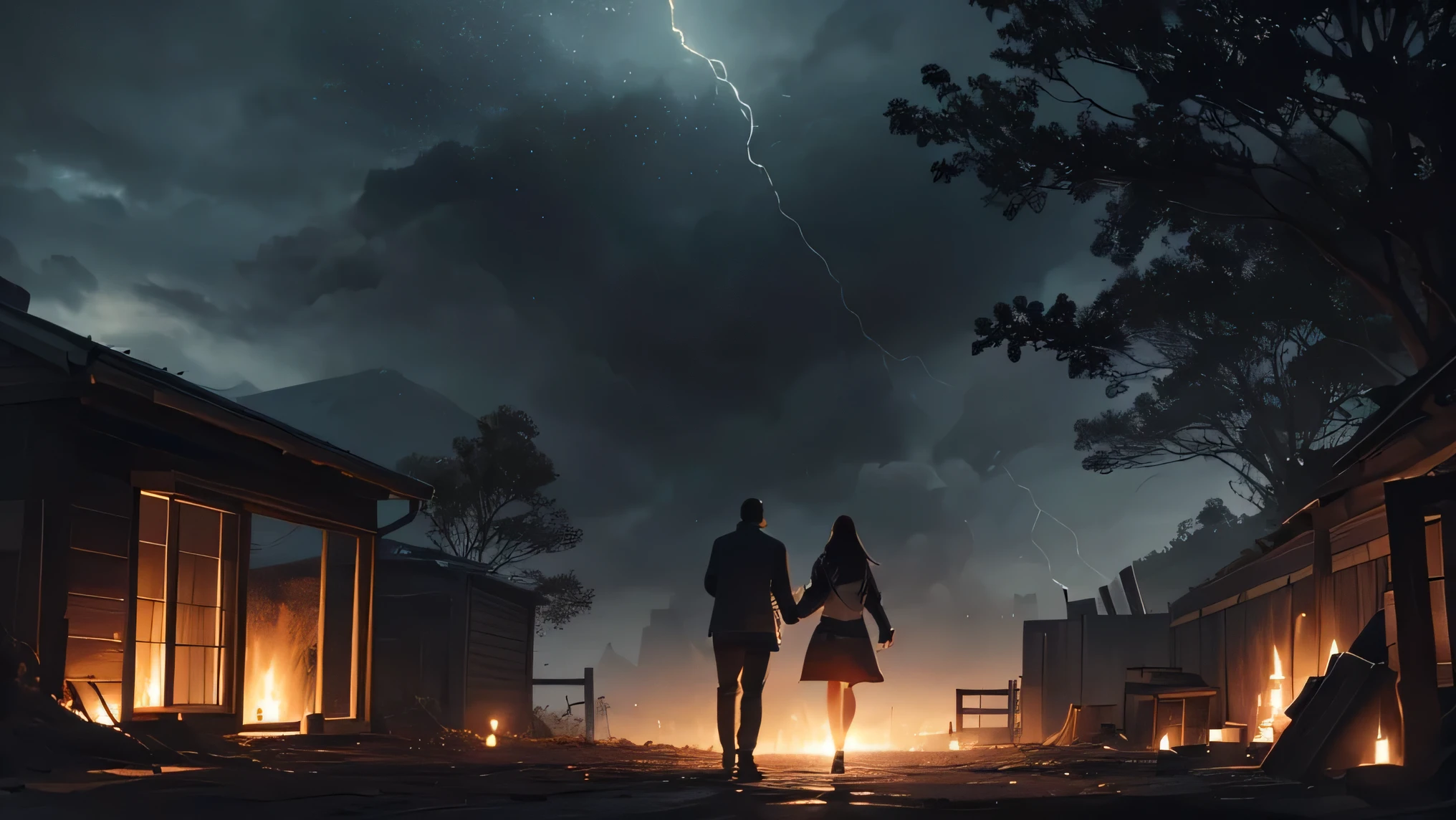 The chase culminated in a stormy night, when the Owens family, guiado por um mapa antigo encontrado nos registros, going to the place where it all began. Folhas, they faced a dark presence that manifested itself to protect the secret buried for centuries.