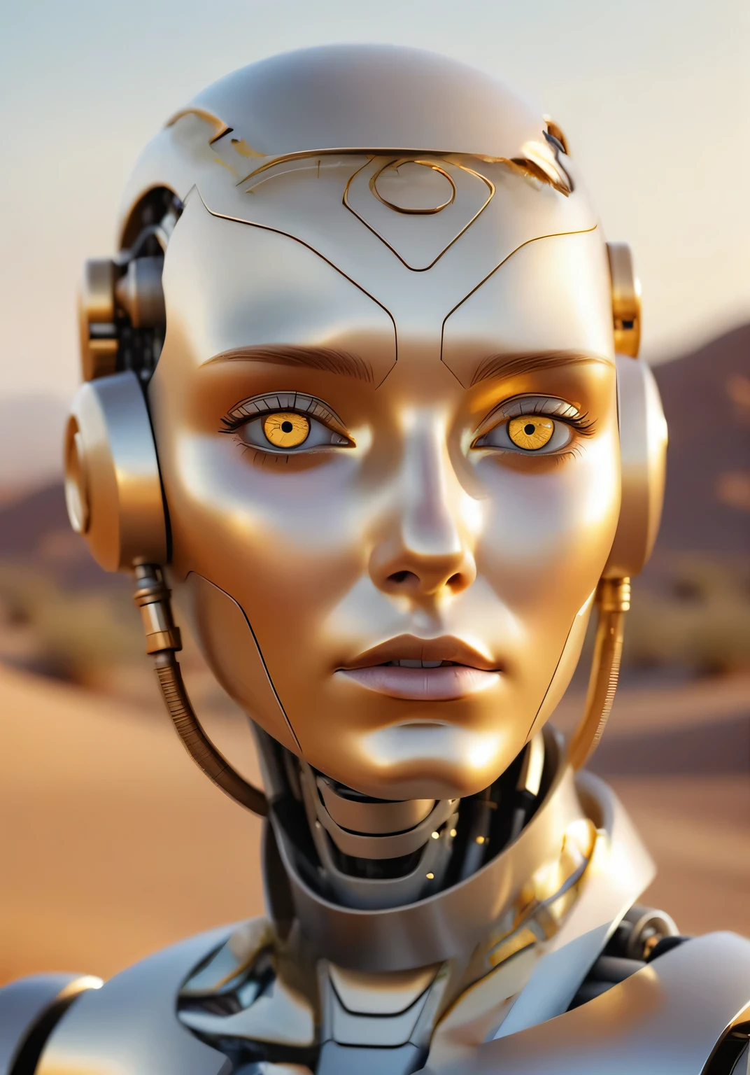 pale gold metallic