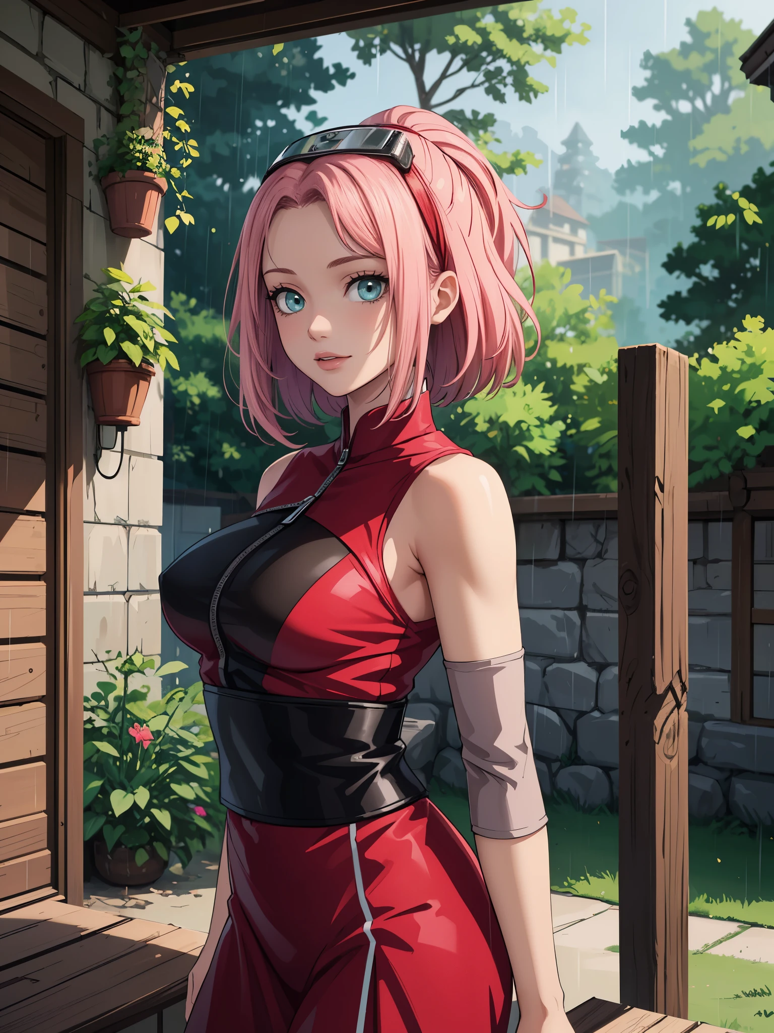 ((masterpiece)), (best quality),, official art, extremely detailed CG unity 8k wallpaper, highly detailed, shiny skin, Depth of field, vivid color,, 1girl, (curvy:0.6), (full body:0.8), portrait sophie mudd, casual pose, gorgeous young model, cute young woman, a beautiful -aged girl, very pretty model, young , cute young girl, beautiful young girl, beautiful model, long pink hair, light hair, shiny hair, young and cute girl, girl, Sakura, Naruto, Sakura anime, anime, high shadow texturing, shadows included, looking epic, epic background, epic place, single person, nobody else, wearing cute dress, adorable, kawaii, cute, proud, happy, definision of happines, rainy day, rain, light source, epic lighting, sunning, 18+ , epic background, super epic backgorund, backgorund theme, suepr shadowing, shadows, dynamic lighting, light face, light outline lines, realistic, hyper detailer, high details, wearing bodysuit or swimsuit, (background: bed,library,pool,streets,nature,forest,library)
