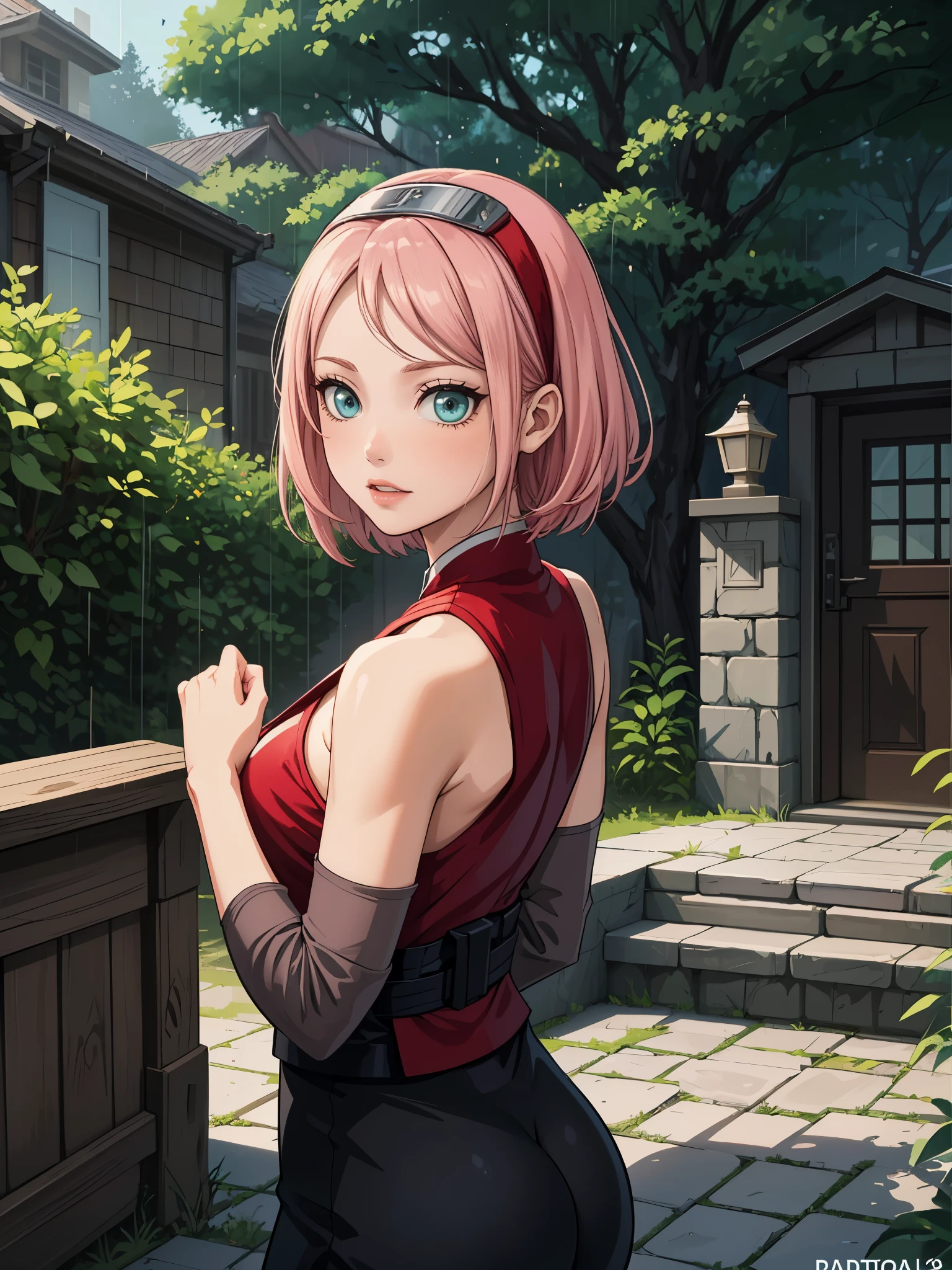 ((masterpiece)), (best quality),, official art, extremely detailed CG unity 8k wallpaper, highly detailed, shiny skin, Depth of field, vivid color,, 1girl, (curvy:0.6), (full body:0.8), portrait sophie mudd, casual pose, gorgeous young model, cute young woman, a beautiful -aged girl, very pretty model, young , cute young girl, beautiful young girl, beautiful model, long pink hair, light hair, shiny hair, young and cute girl, girl, Sakura, Naruto, Sakura anime, anime, high shadow texturing, shadows included, looking epic, epic background, epic place, single person, nobody else, wearing cute dress, adorable, kawaii, cute, proud, happy, definision of happines, rainy day, rain, light source, epic lighting, sunning, 18+ , epic background, super epic backgorund, backgorund theme, suepr shadowing, shadows, dynamic lighting, light face, light outline lines, realistic, hyper detailer, high details, wearing bodysuit or swimsuit, (background: bed,library,pool,streets,nature,forest,library)