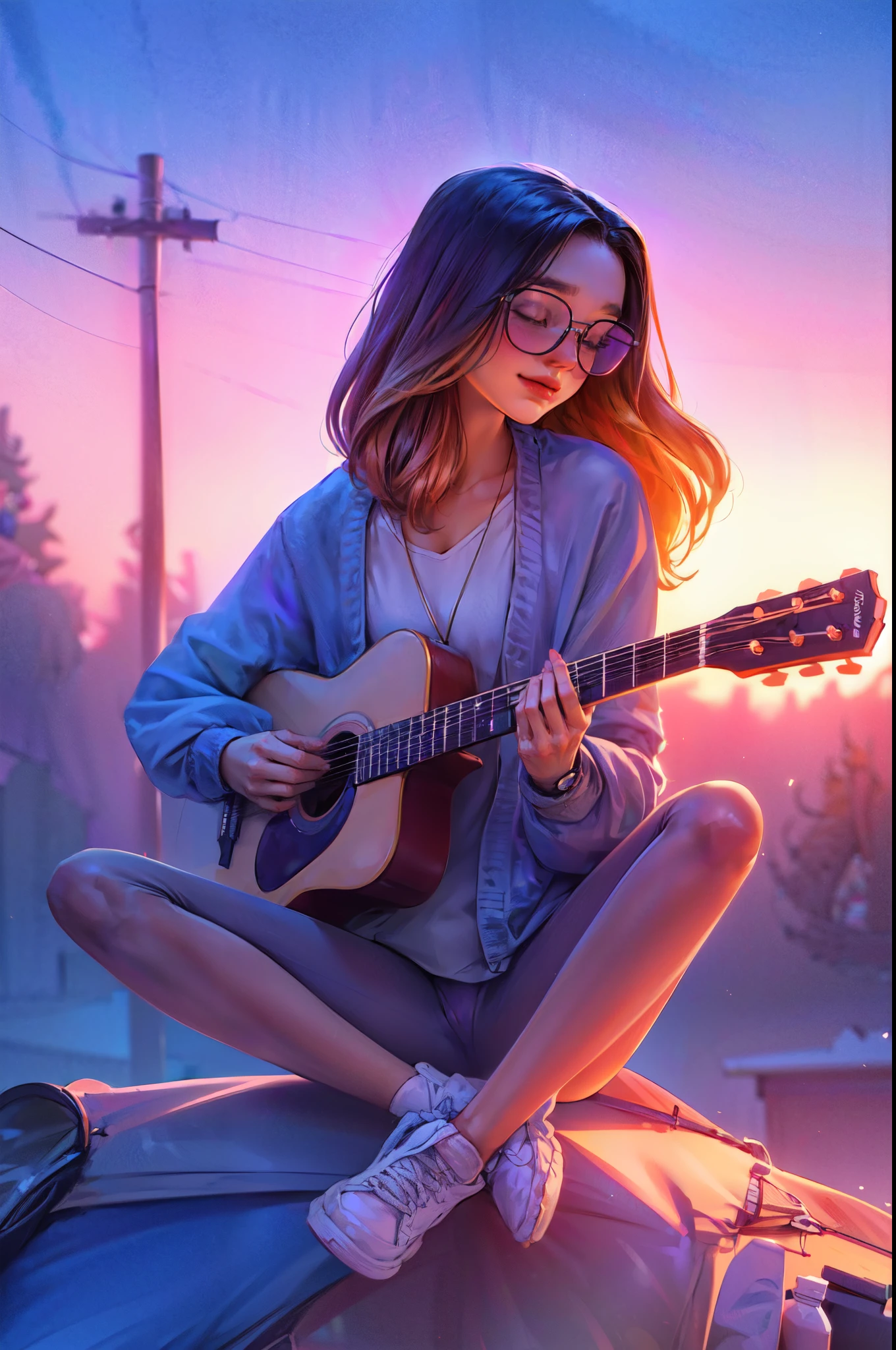 Highest quality,The perfect masterpiece,Perfect artwork,8K,Delicate face,(hakuhatsu:1.3), pearl illusion,Cyberpunk,fashion trend,3s material,high-definition,detail representation,c4d,3D,octane rendering,ray tracing,complex details,animated lighting,OCrenderer,8k,