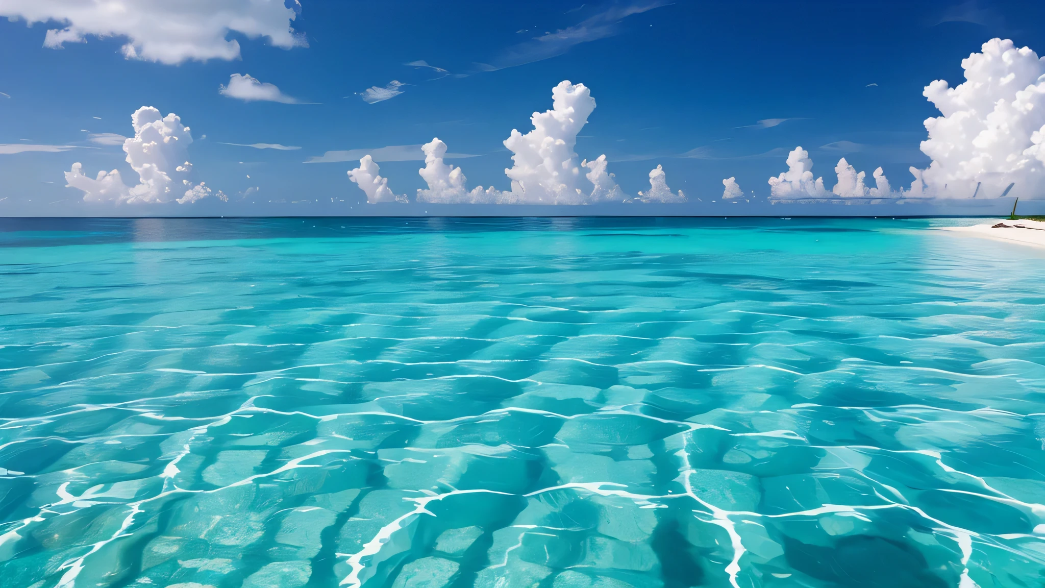 Maldives sea backround, point of view,
