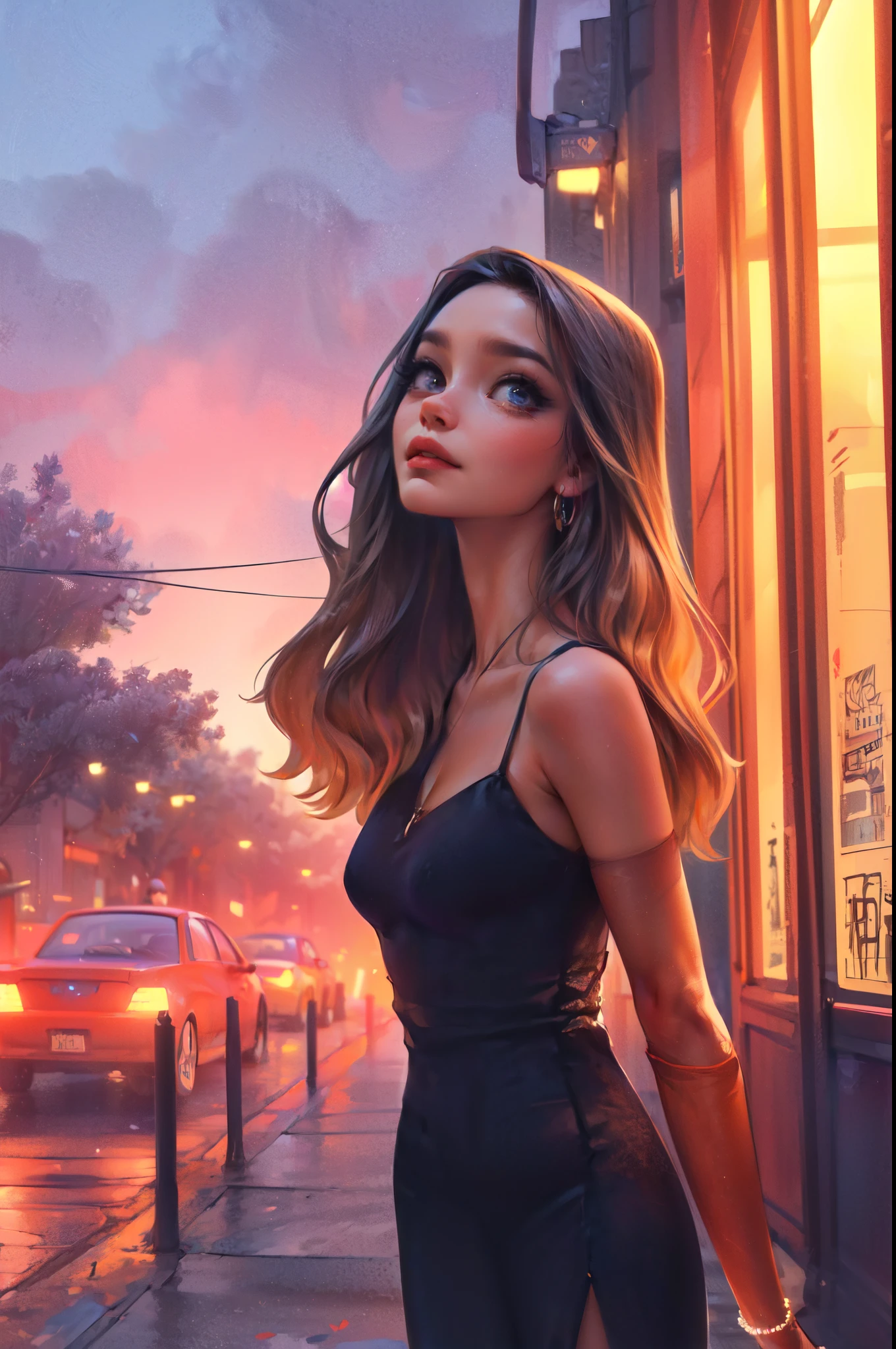 Highest quality,The perfect masterpiece,Perfect artwork,8K,Delicate face,(hakuhatsu:1.3), pearl illusion,Cyberpunk,fashion trend,3s material,high-definition,detail representation,c4d,3D,octane rendering,ray tracing,complex details,animated lighting,OCrenderer,8k,