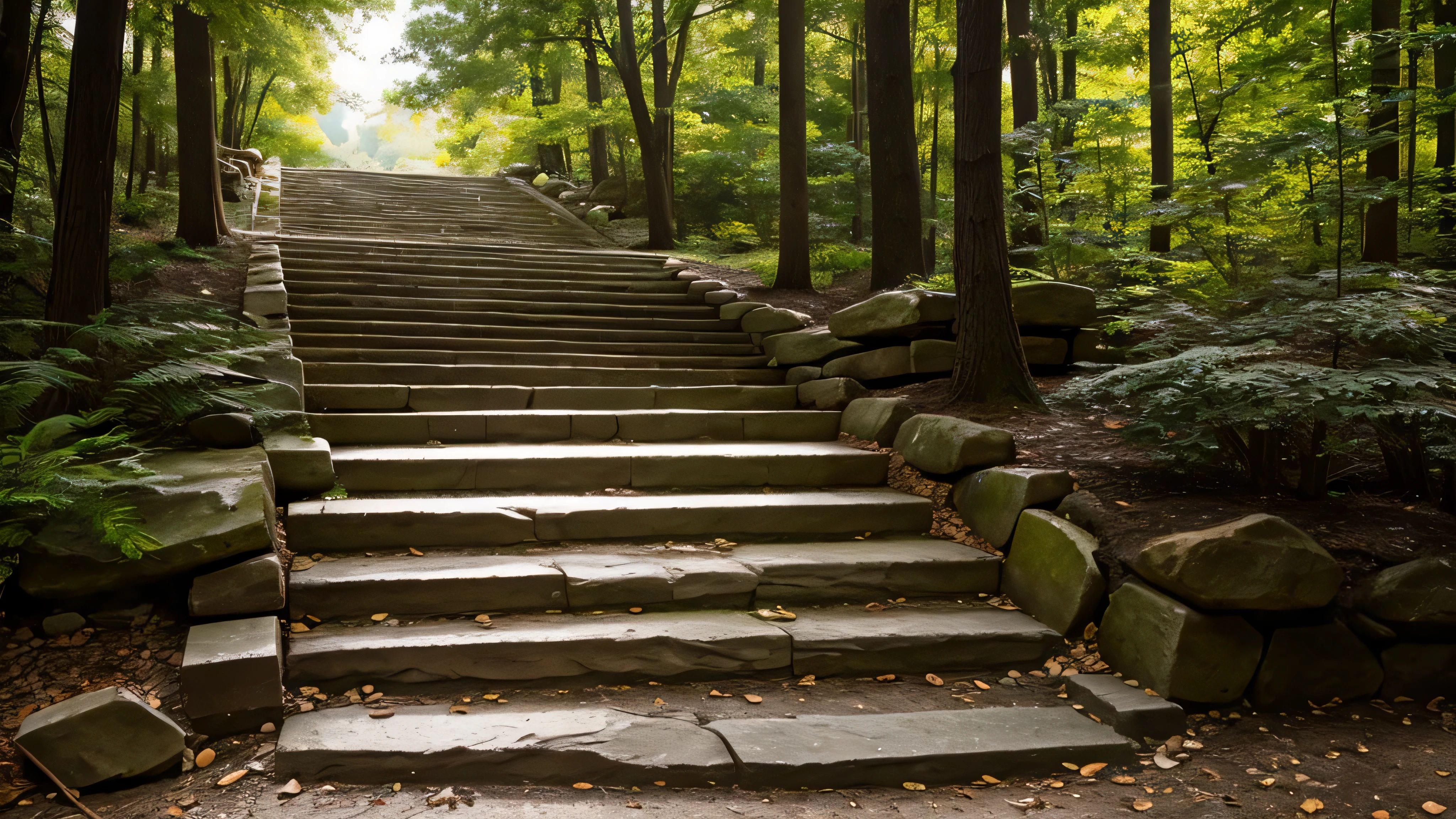 stone stairway