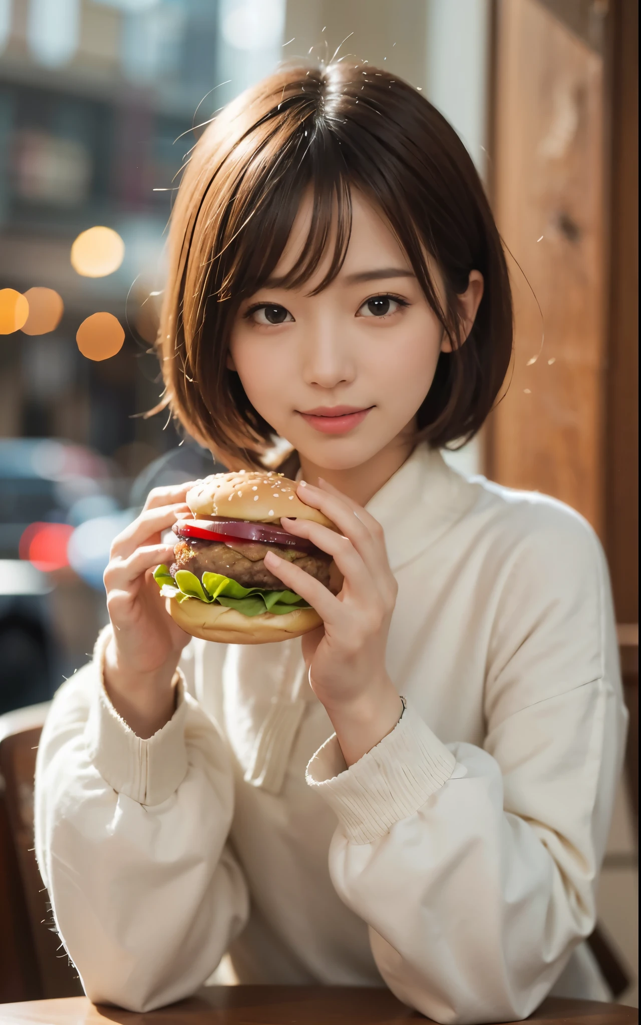 hamburgers、