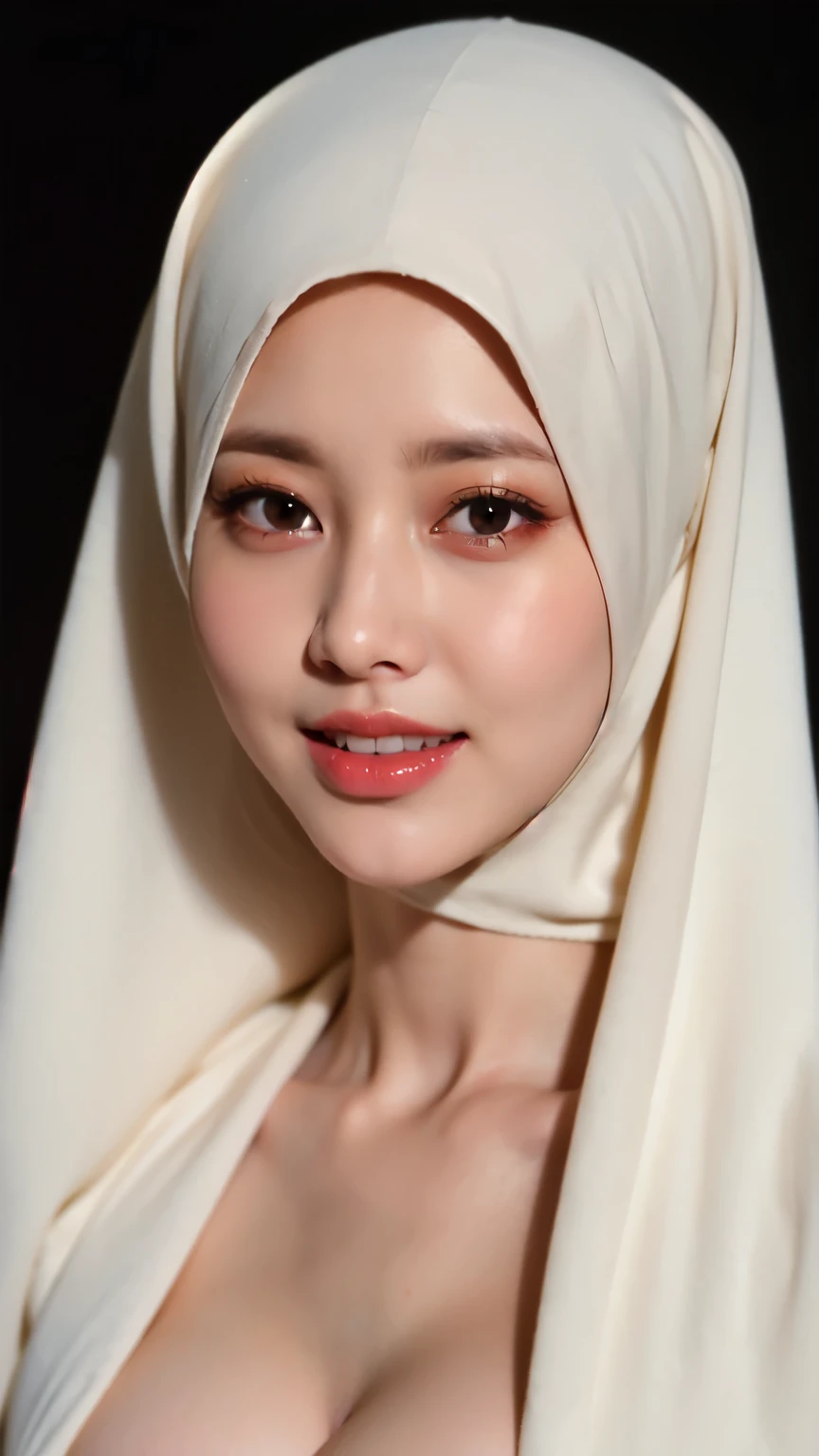 ((Best quality, 8k, Masterpiece :1.37)), (wear hijab girls), girls wear hijab, (girls wearing hijab moslem), beautiful face, face bukkake, 18 years old girls, hair black, ultra detailed face, ultra detailed body, slim body, lips smile, Beautiful detailed eyes, eyes korean, detailed nose, Natural Lip, ((Lips Smile)), face smile, Wear hijab moslem, fancy jubba thobbe, (photo full body), lview of the blue sky, Slim Body, body erotic, (undressing nude), realistic face, backround people hijab