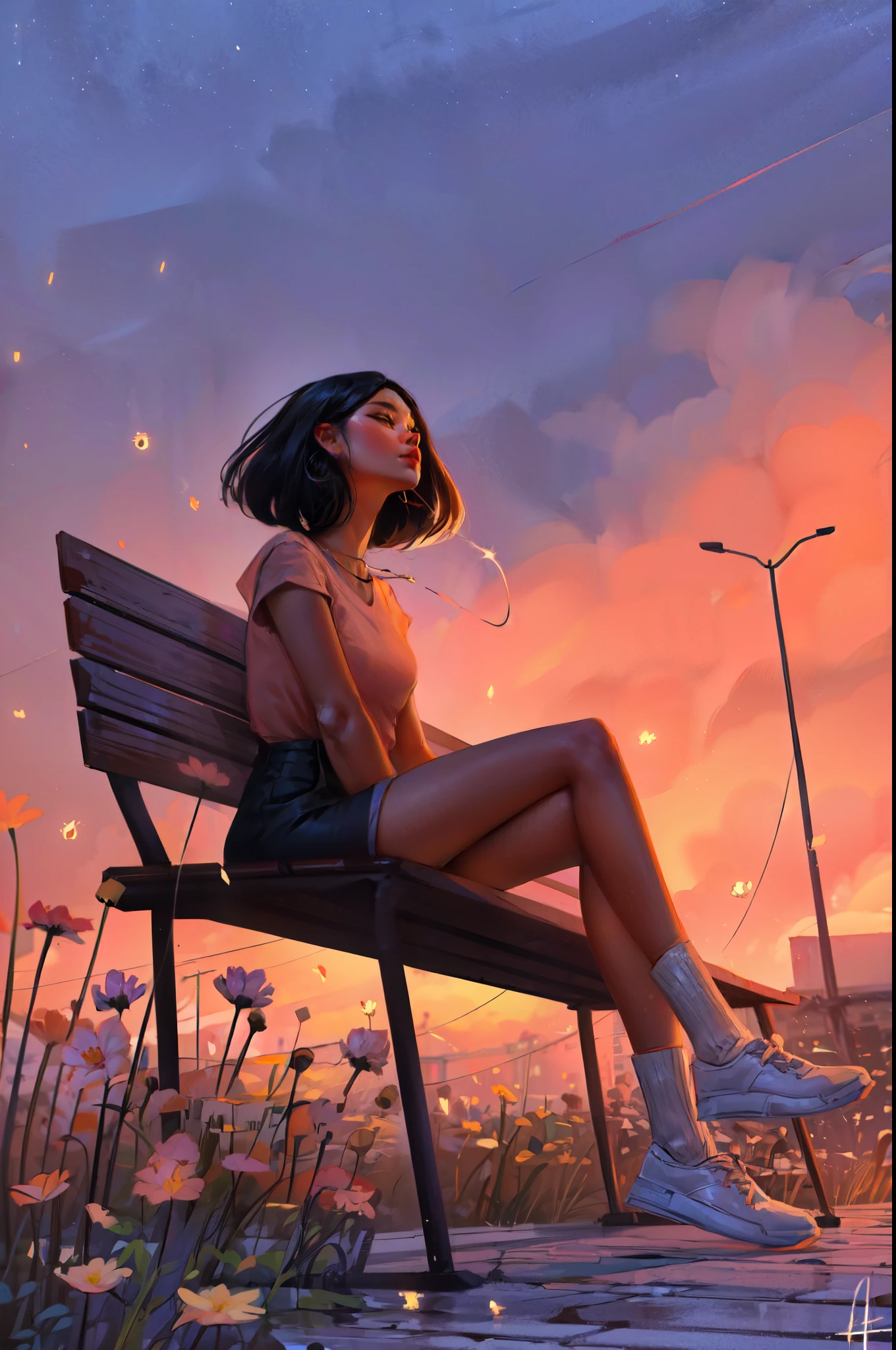 Highest quality,The perfect masterpiece,Perfect artwork,8K,Delicate face,(hakuhatsu:1.3), pearl illusion,Cyberpunk,fashion trend,3s material,high-definition,detail representation,c4d,3D,octane rendering,ray tracing,complex details,animated lighting,OCrenderer,8k,