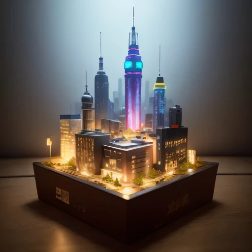 Lunar soil realistic model, (bifurcation, original photo, best quality, masterpiece:1.4),SteampunkCyberpunk6820 City,(CyberpunkLunar soil light:1.3), Lunar soil (related to land),(in a small nature box:1.3),Isometric, small nature, landscape on foundation,landscape,
