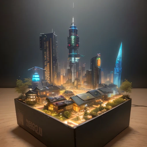 3658年Lunar soil realistic model, (bifurcation, original photo, best quality, masterpiece:1.4),SteampunkCyberpunk6820 City,(CyberpunkLunar soil light:1.3), Lunar soil (related to land),(in a small nature box:1.3),Isometric, small nature, landscape on foundation,landscape,