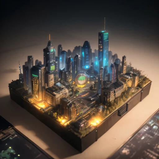 3658年Lunar soil realistic model, (bifurcation, original photo, best quality, masterpiece:1.4),SteampunkCyberpunk6820 City,(CyberpunkLunar soil light:1.3), Lunar soil (related to land),(in a small nature box:1.3),Isometric, small nature, landscape on foundation,landscape,