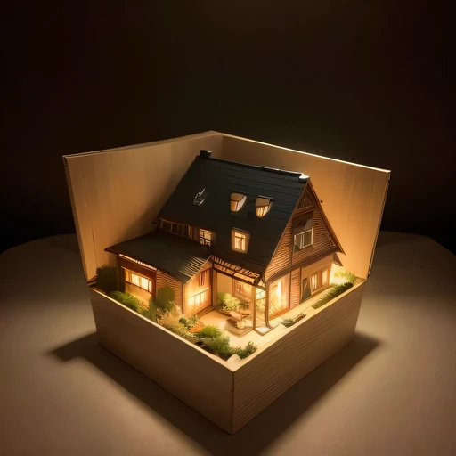 3658年Lunar soil realistic model, (bifurcation, original photo, best quality, masterpiece:1.4),SteampunkCyberpunk6820 City,(CyberpunkLunar soil light:1.3), Lunar soil (related to land),(in a small nature box:1.3),Isometric, small nature, landscape on foundation,landscape,