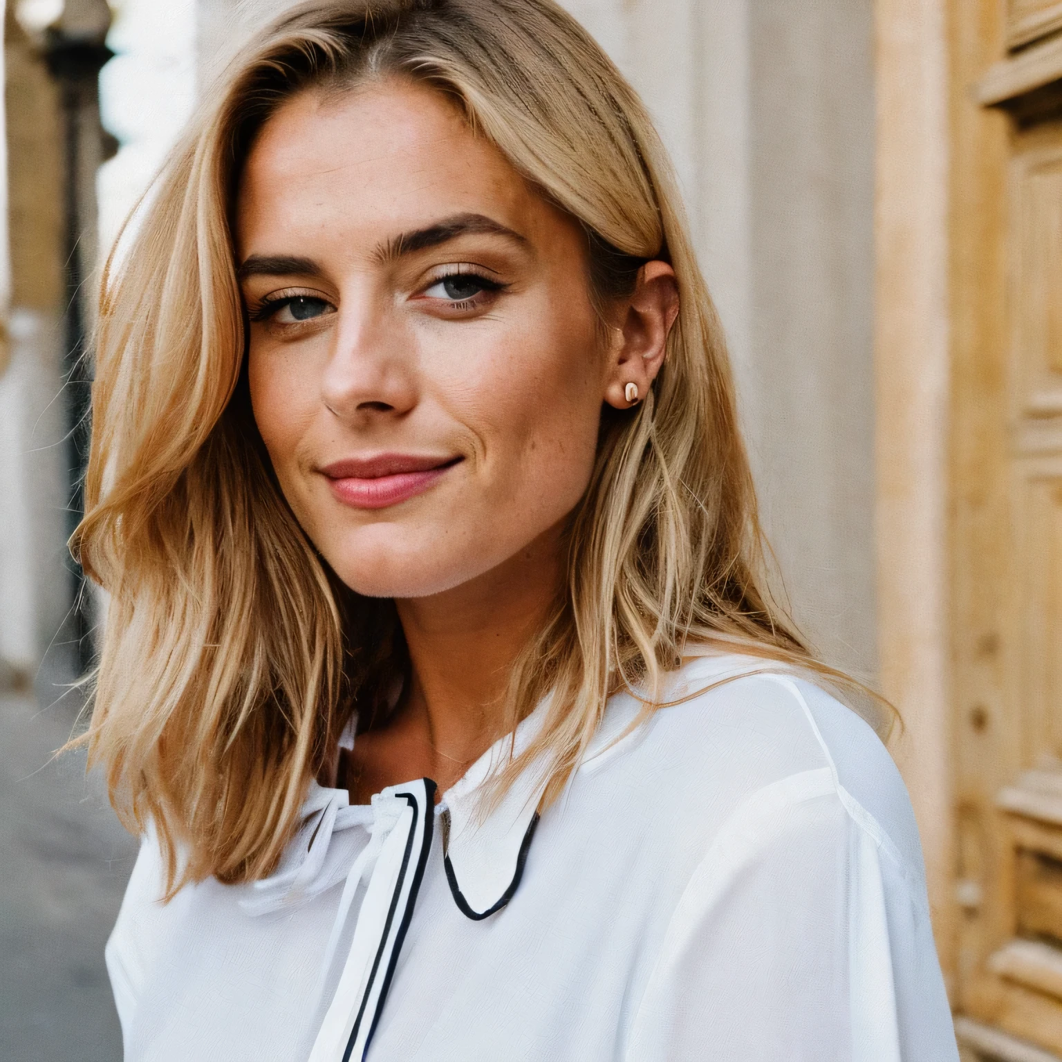 detailliert,(realistisch,photorealistisch,photo-realistisch),Instagram Post,eine atemberaubende junge Italienerin,lachend, Her personality is reminiscent of the timeless charm of Italy. Ihre Augen, voller Geschichten, Die Augen haben einen hellen Blauton, Weisheit mit einem Hauch von Unfug ausstrahlend. Ihre Lippen, reich und rot, reflect the vitality of Italian culture. Ihre Haare, as blonde and flowing as gold, umrahmt ihr junges Gesicht. Flawless tanned skin,In einem farbenfrohen Outfit gekleidet, Die leuchtenden Farben scheinen den Geist Italiens widerzuspiegeln. high resolution, Instagram Post