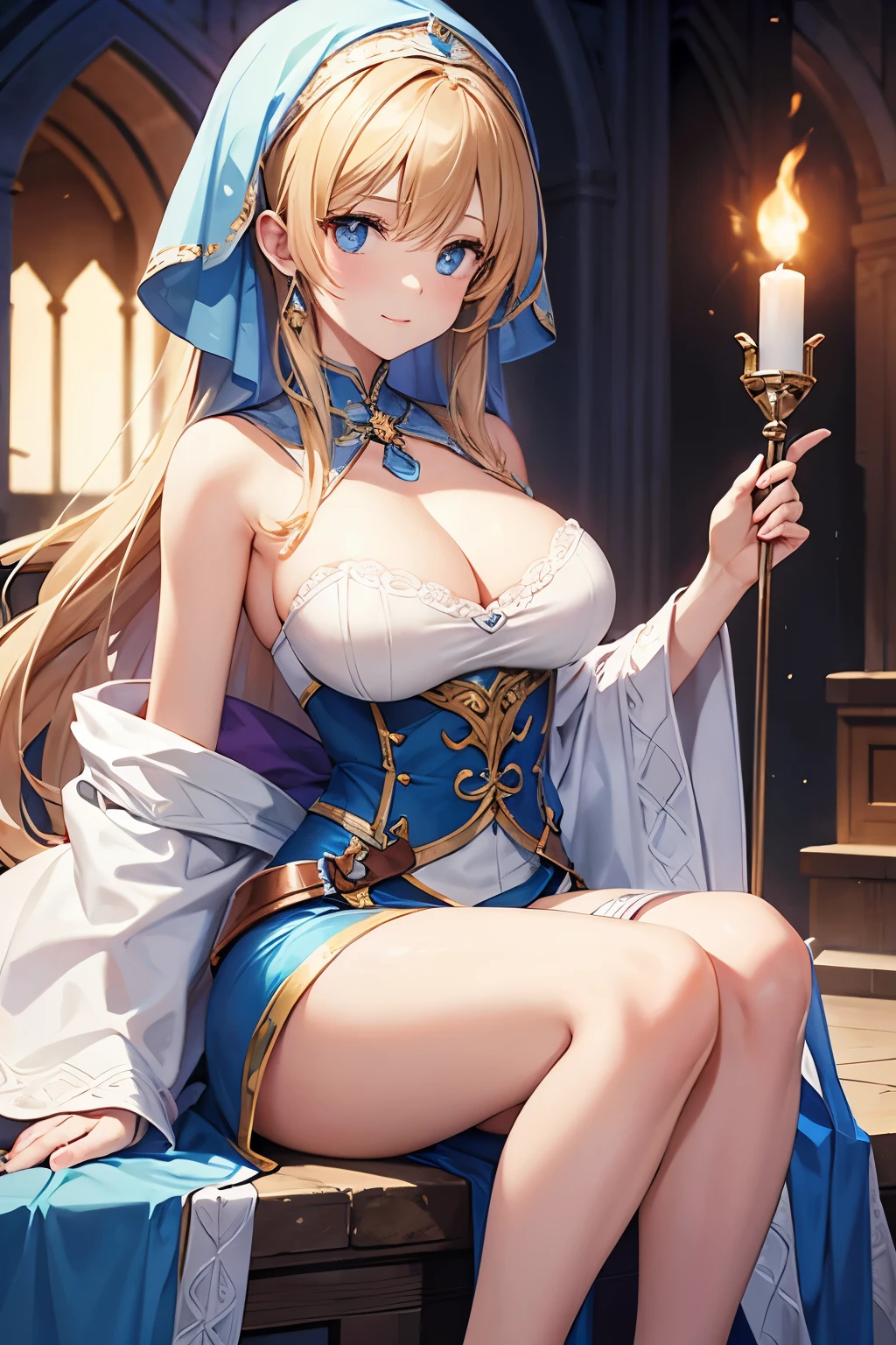 beautiful cleric woman