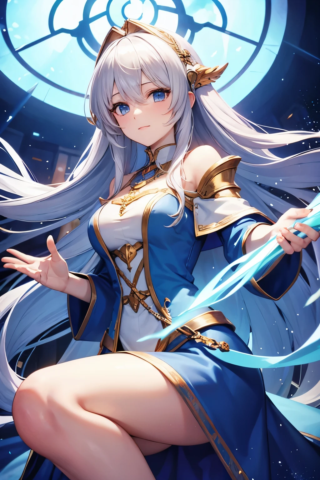 beautiful cleric woman