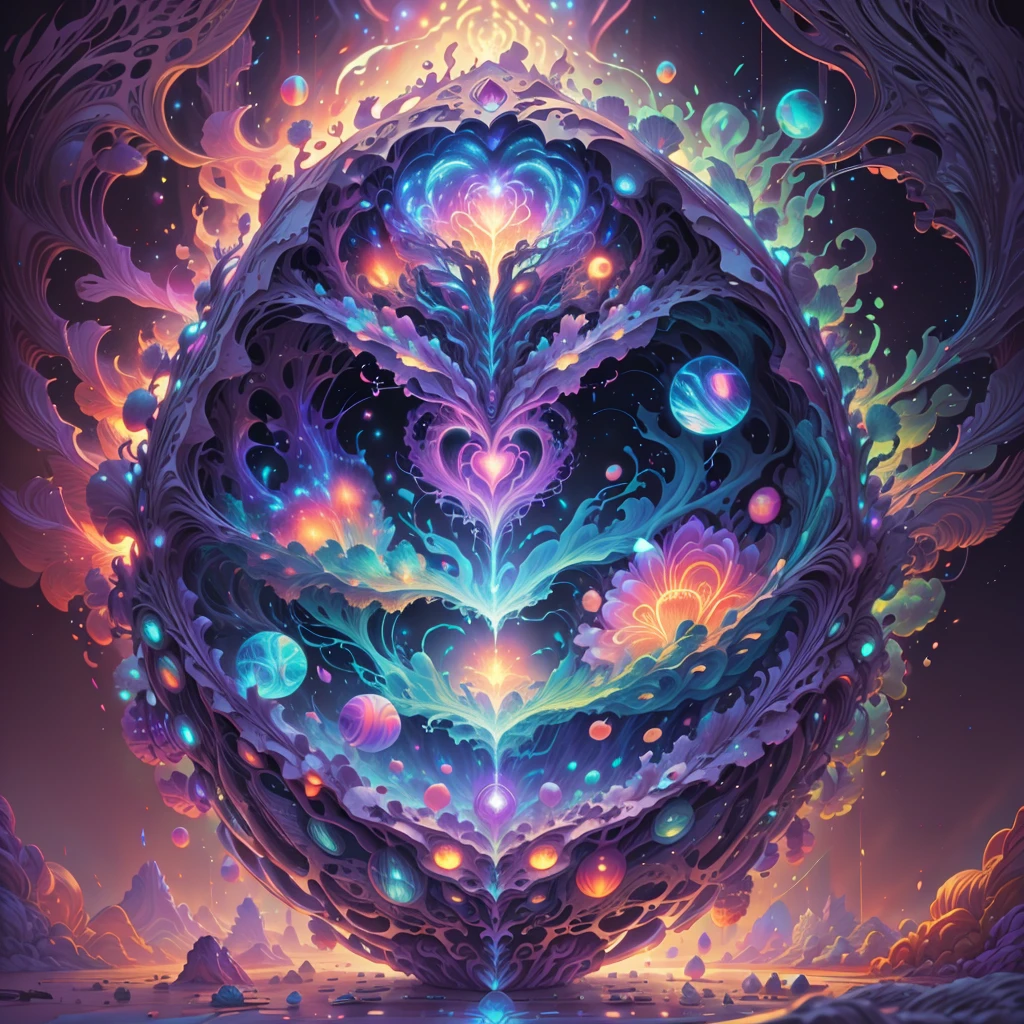 massive heart with many broken hearts galaxy inside, fantasy, cinema 4d, polished, colorful, intricate, eldritch, ethereal, vibrant, surrealism, surrealism, vray, nvdia ray tracing, cryengine, magical, 4k, 8k, masterpiece, glowing, orbs, iridescent