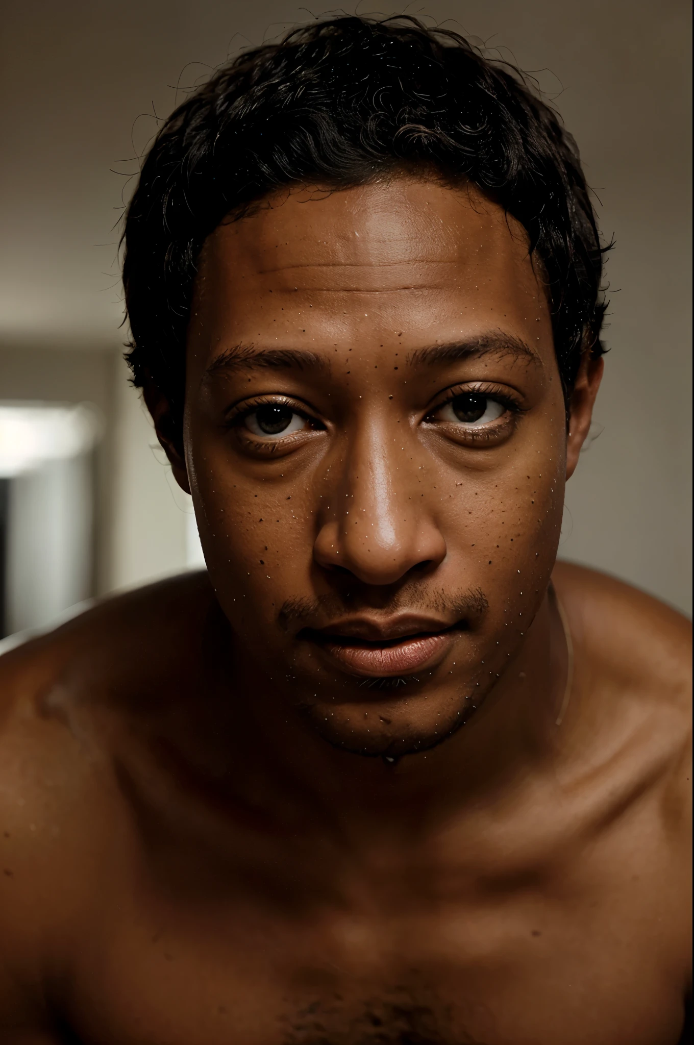 A photo realistic image of Black Mark Zuckerberg from Africa