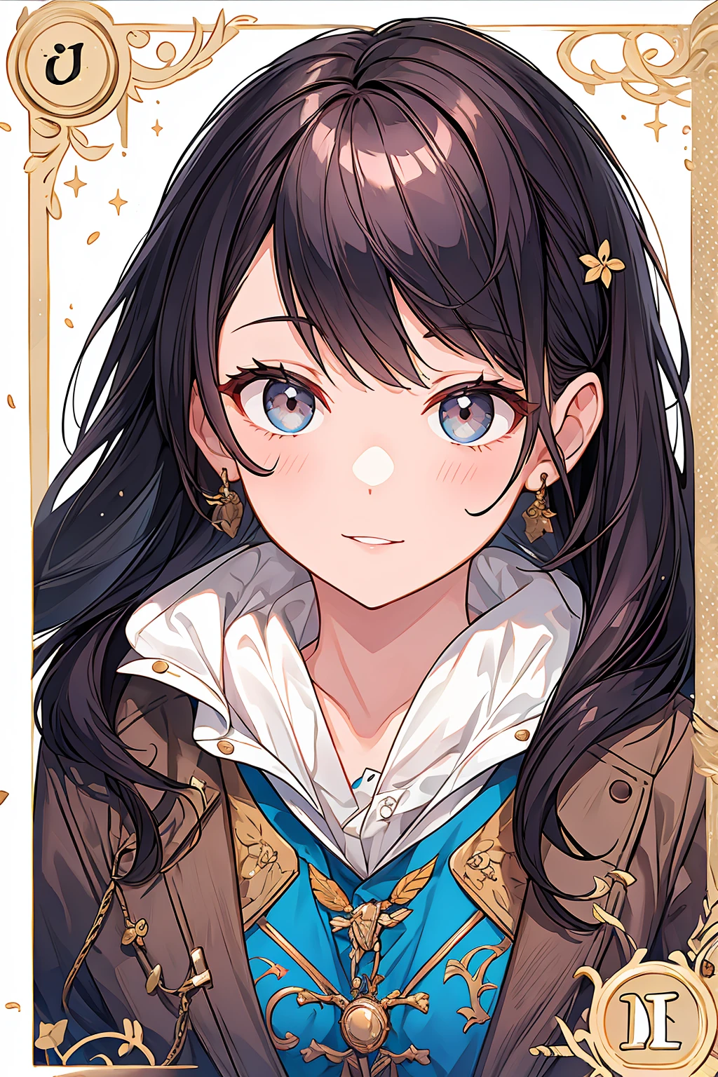 8K、best quality face、best quality eye、precious grain、girl、ID photo、bust shot、