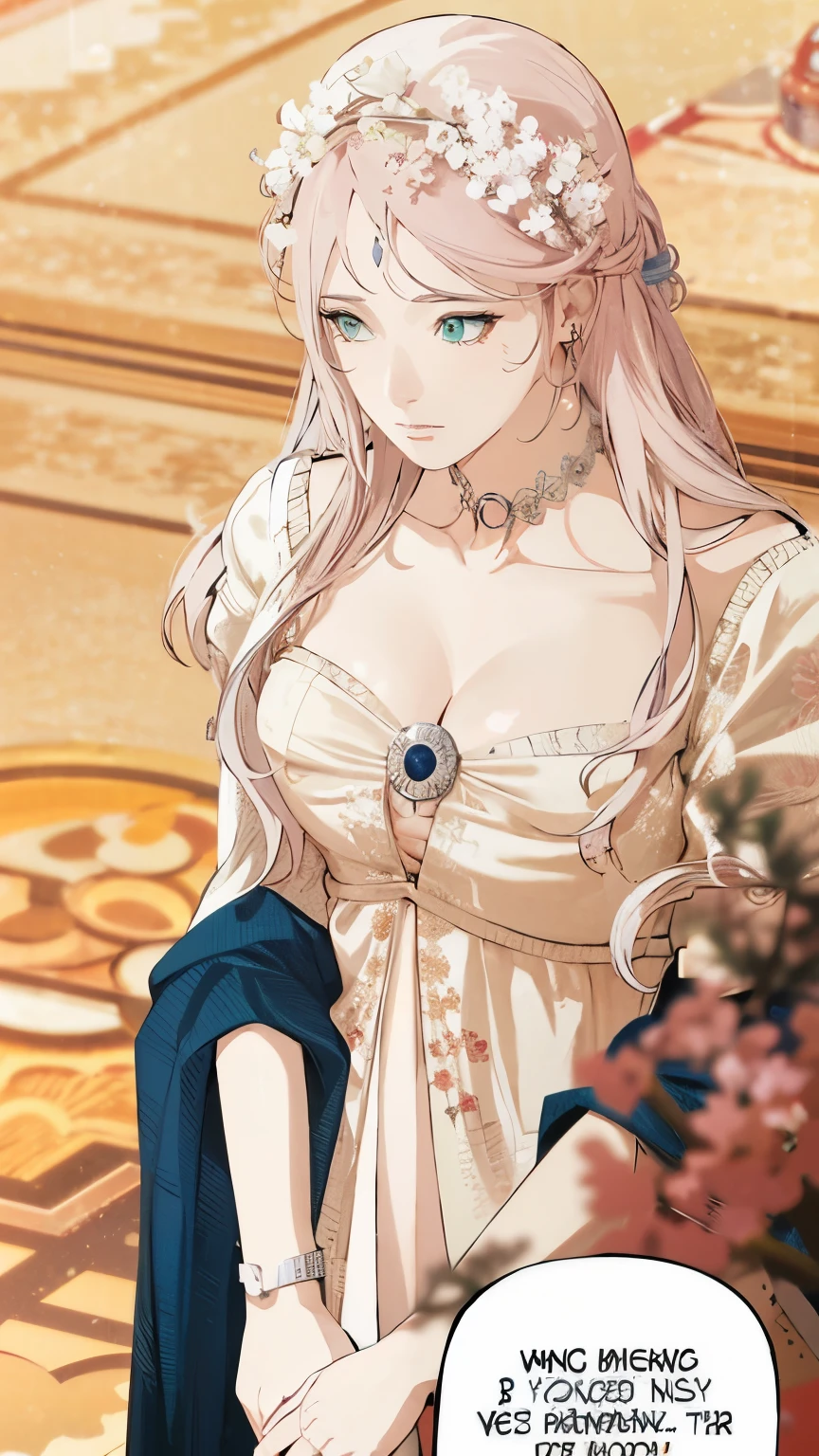 Change her face to Sakura Haruno from Naruto , change her hair color to pink
