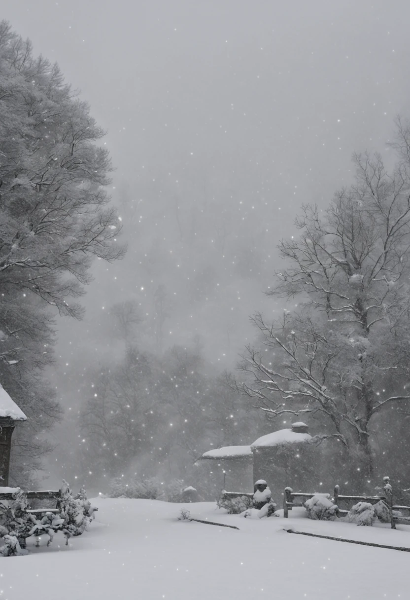 Image of snow falling