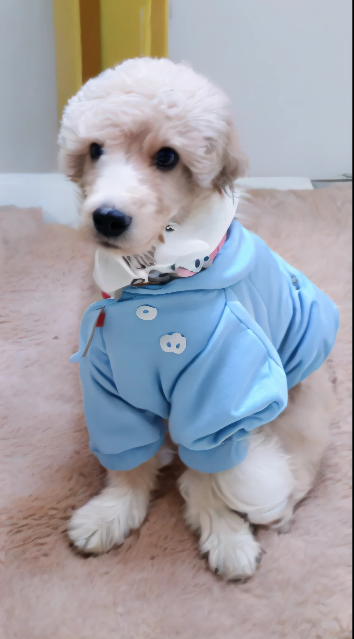 Dog in clothes