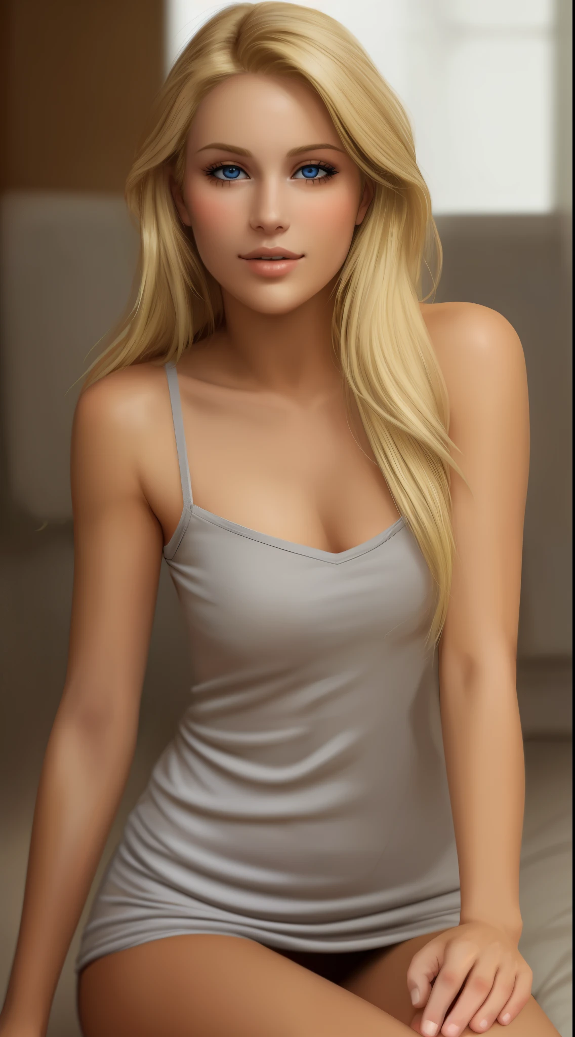Pretty Blonde Woman