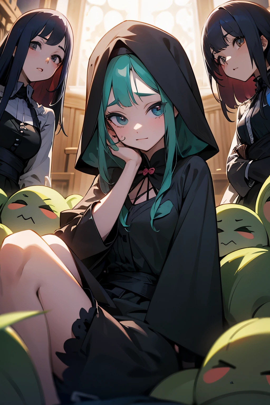 Haz unas waifus goticas