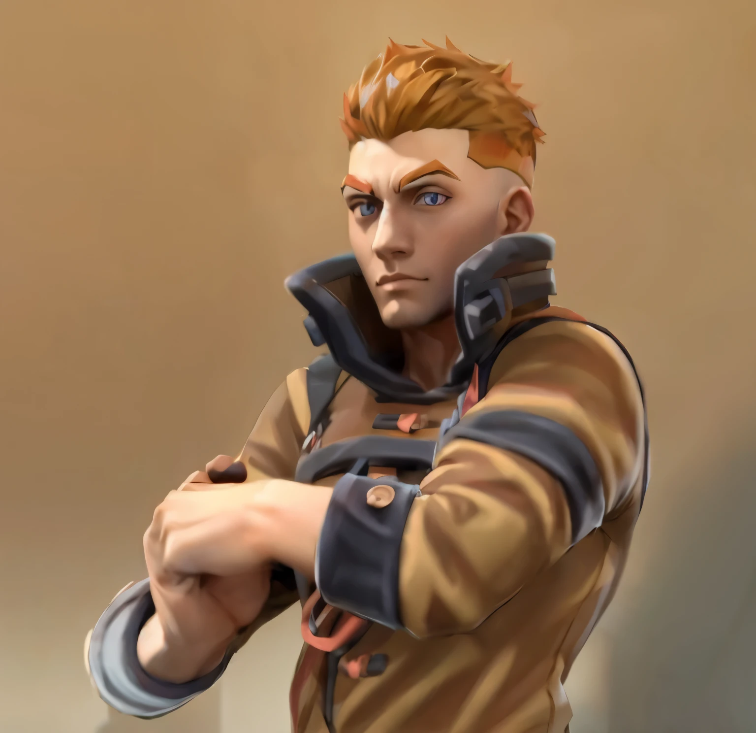 Anime style man